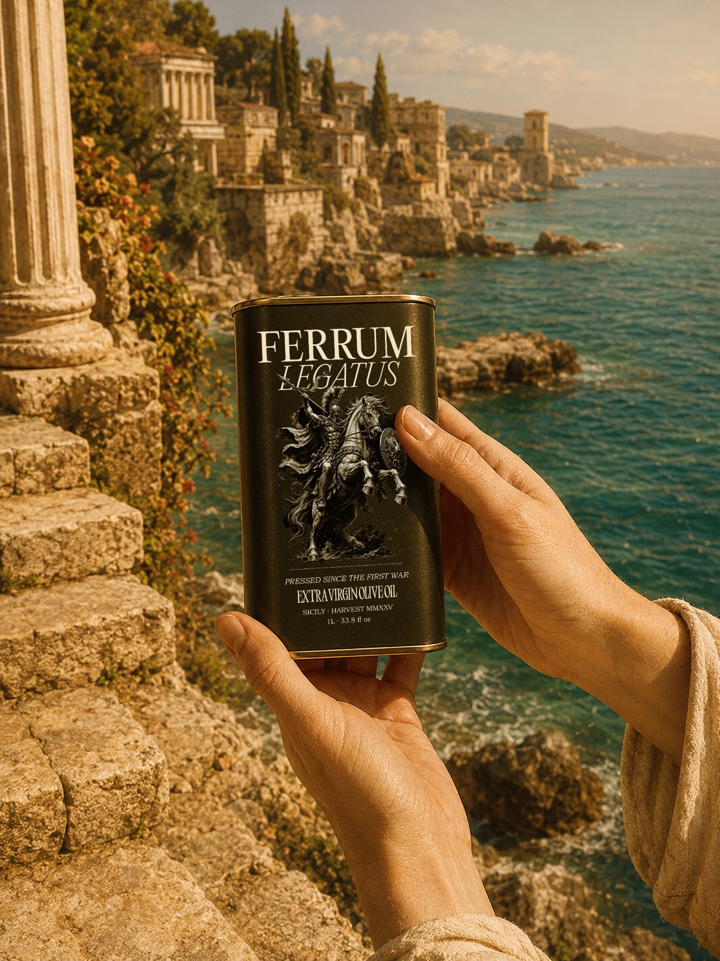 FERRUM | Olive Oil Brand Identity & Packaging