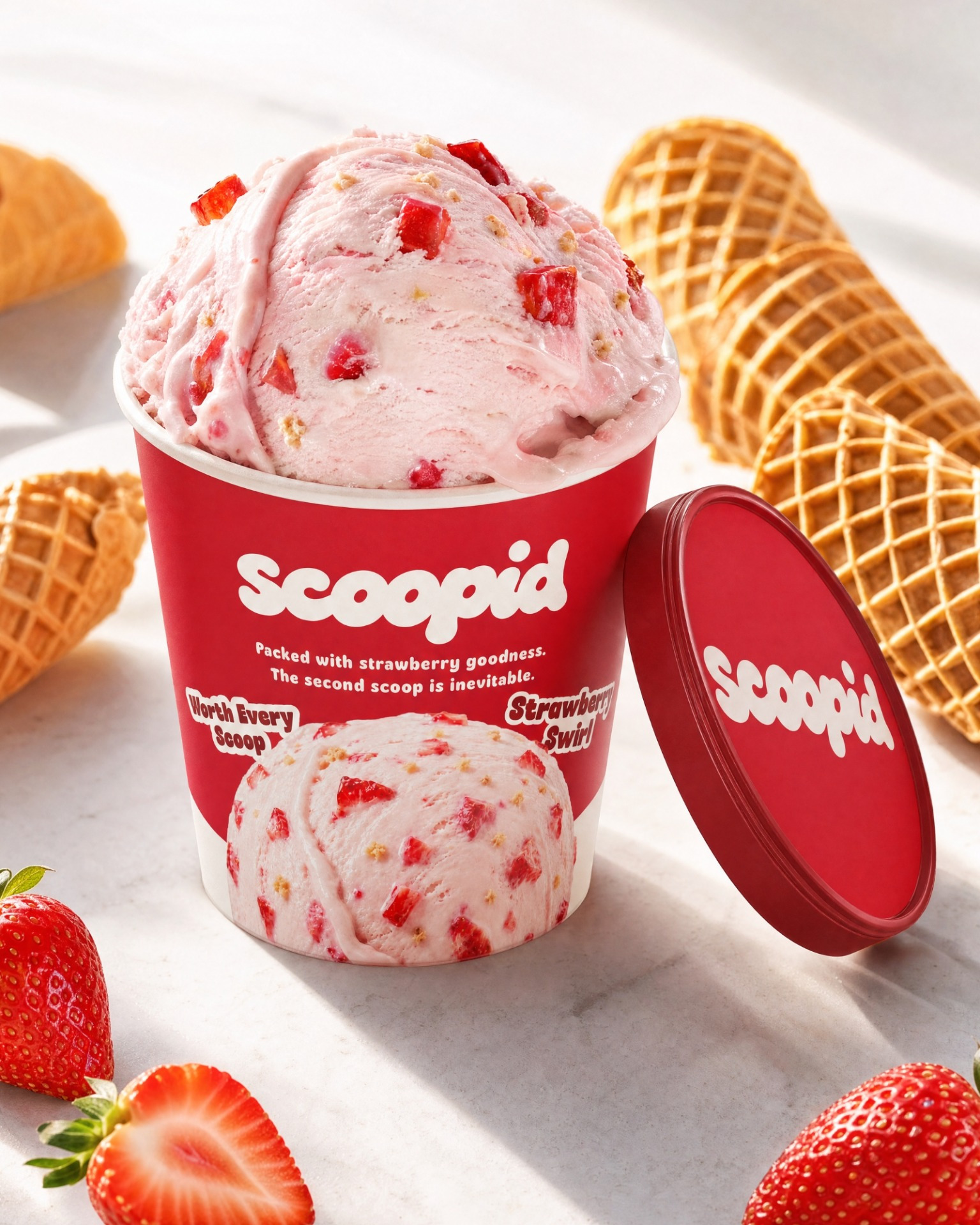Scoopid | Ice Cream Branding & Packaging