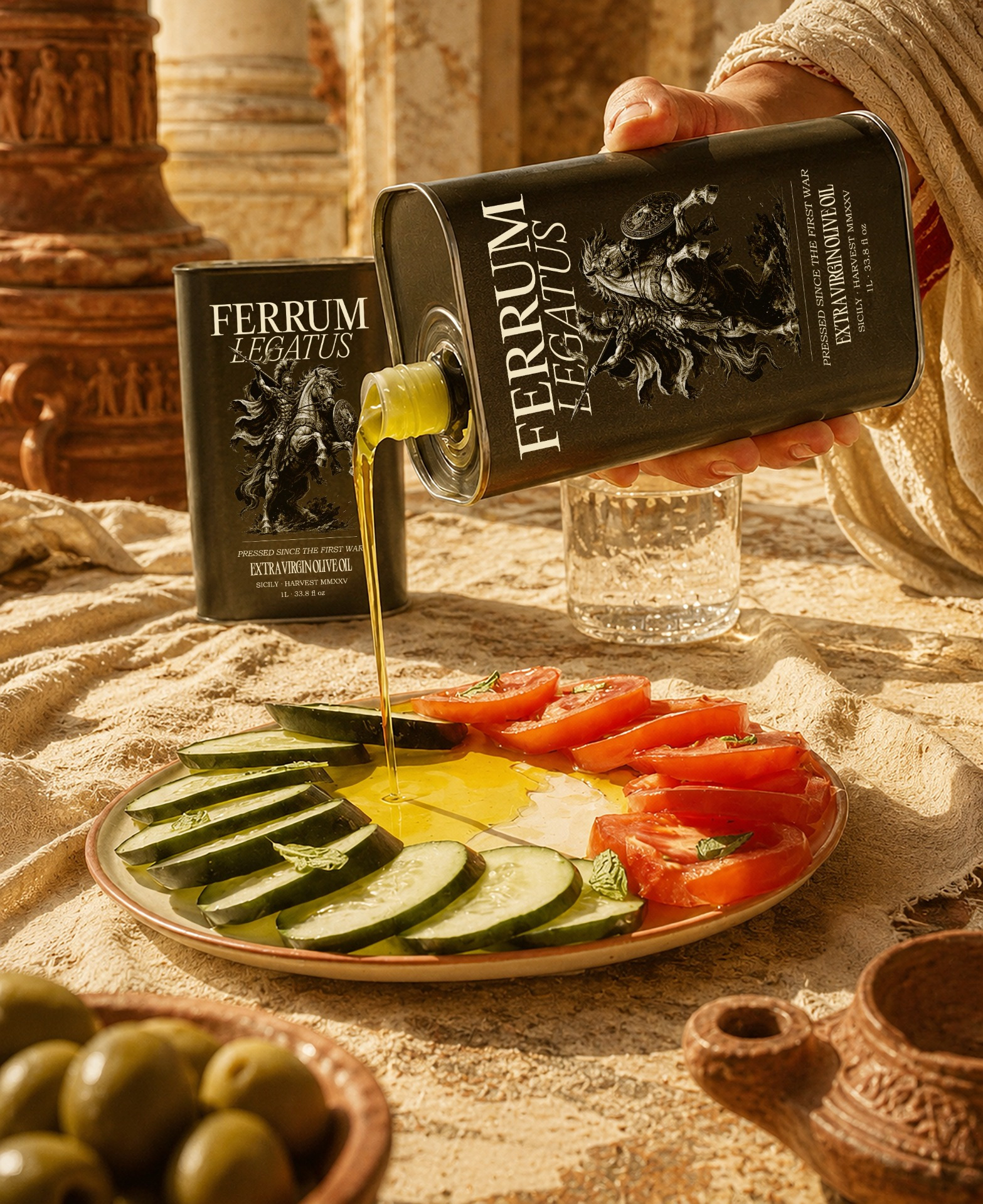 FERRUM | Olive Oil Brand Identity & Packaging