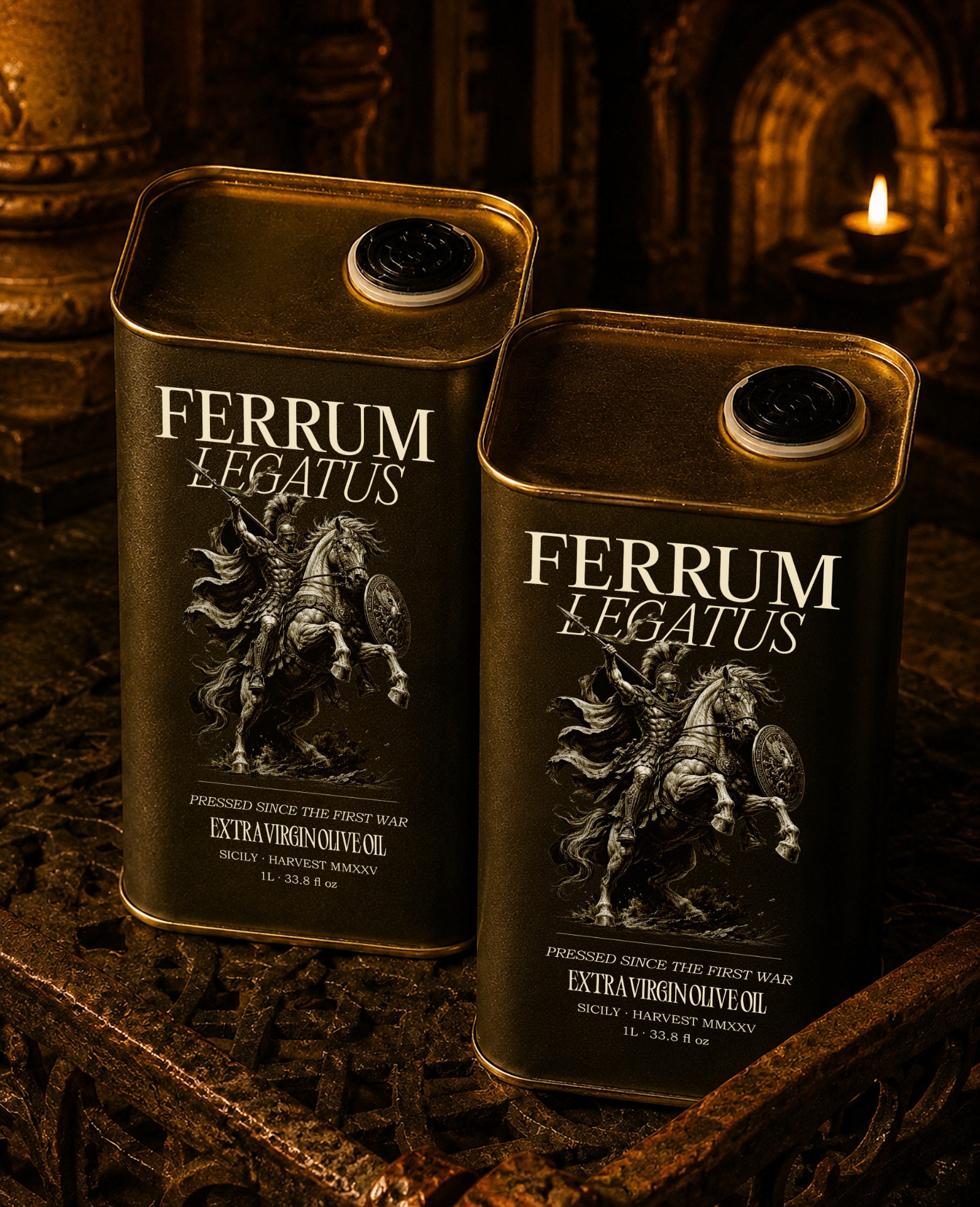 FERRUM | Olive Oil Brand Identity & Packaging