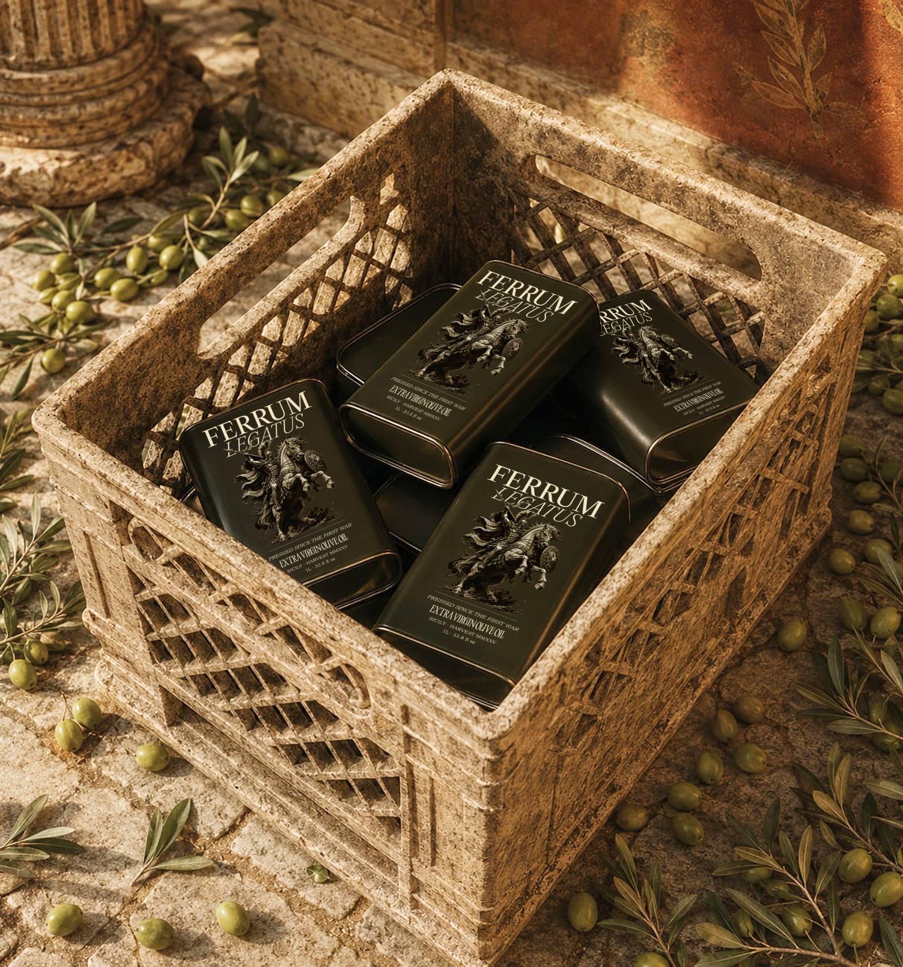 FERRUM | Olive Oil Brand Identity & Packaging