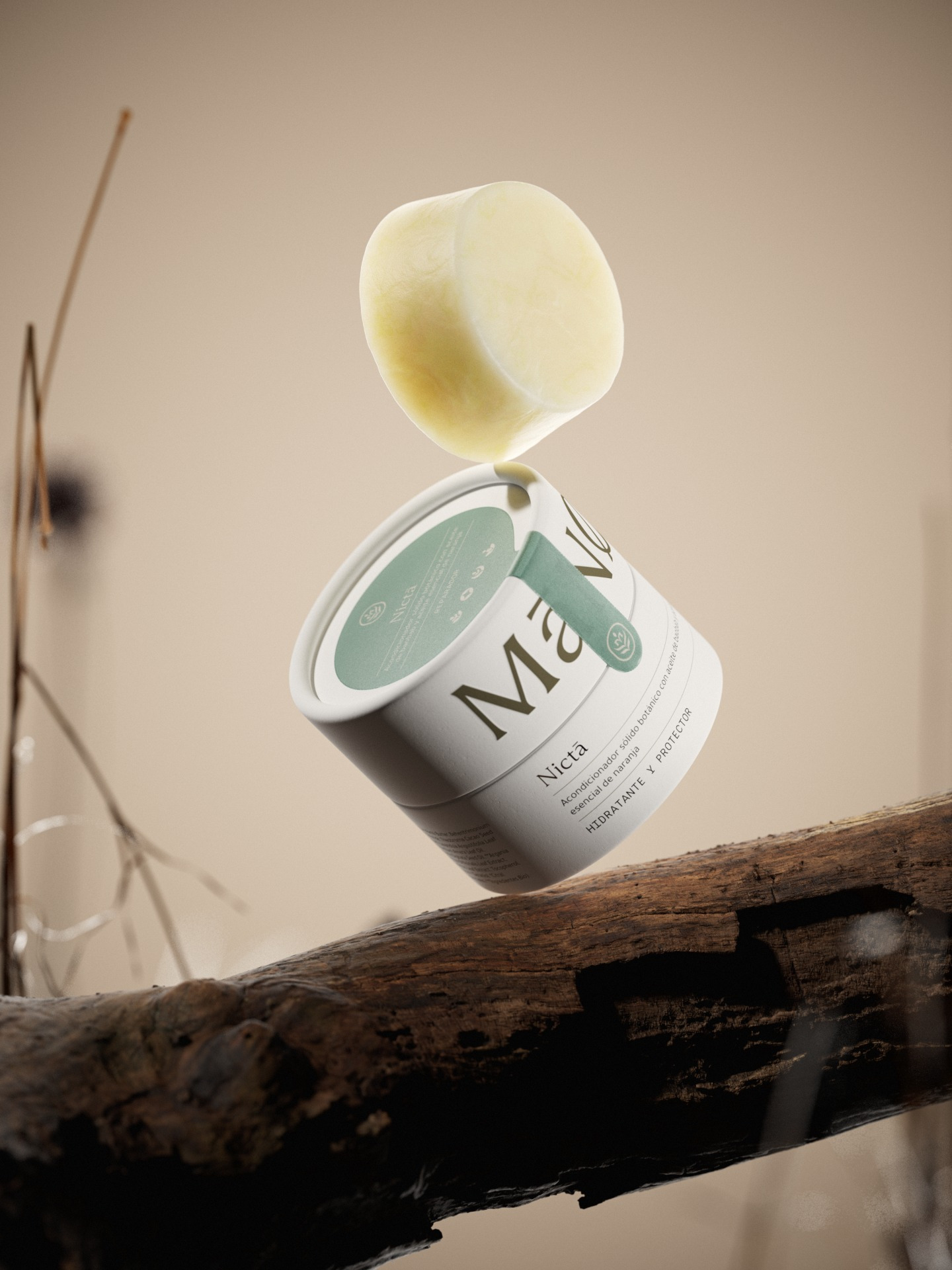 MaNo Botanics – Paper can packaging