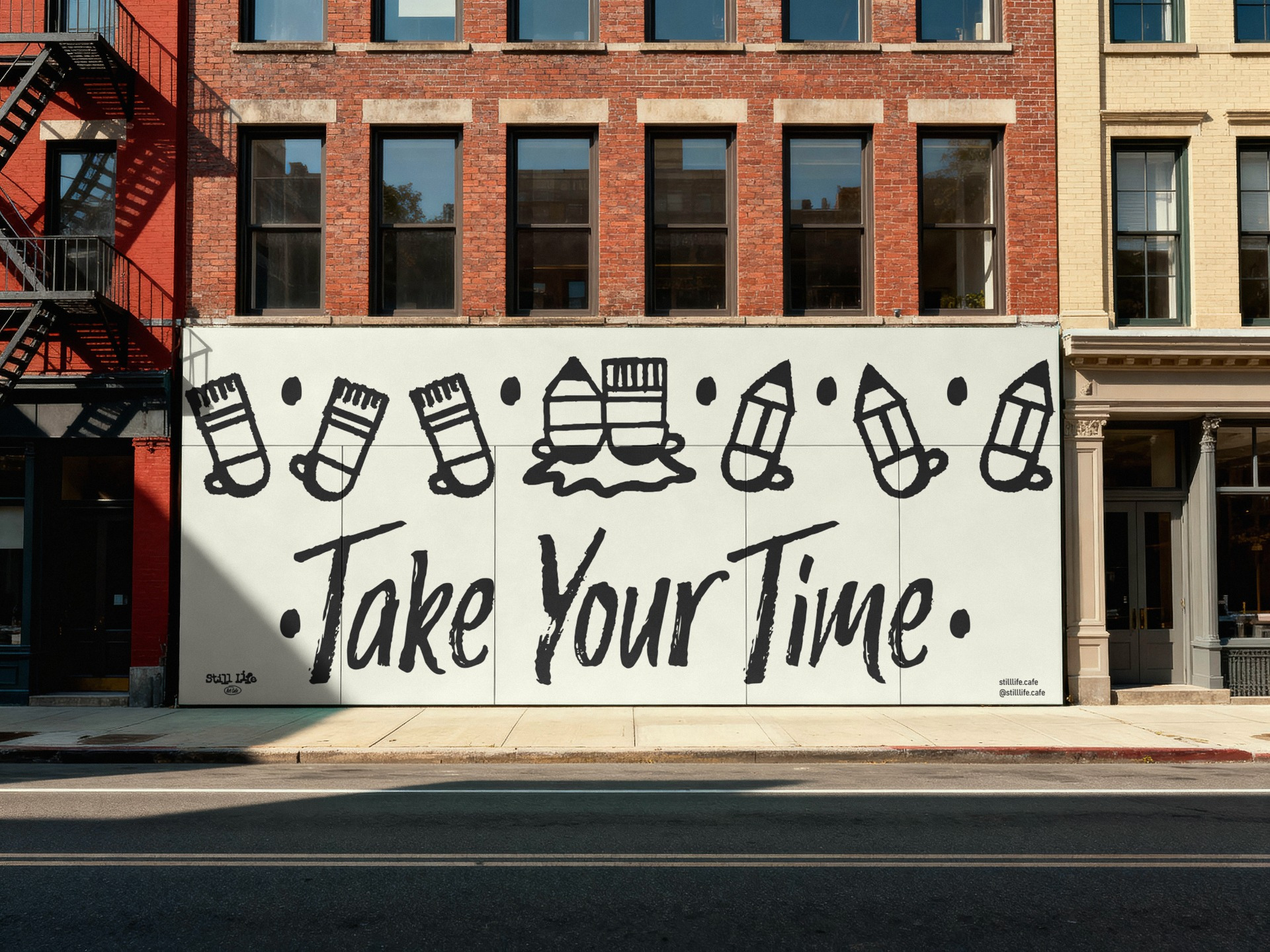 Still Life — Brand Identity & Packaging Design for a Creative Art Café