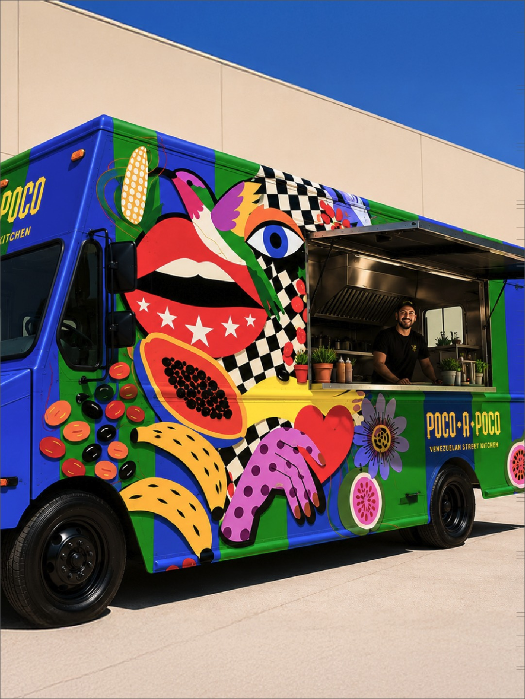 Affogato Brand Design Creates Poco a Poco with a Bold Venezuelan Identity