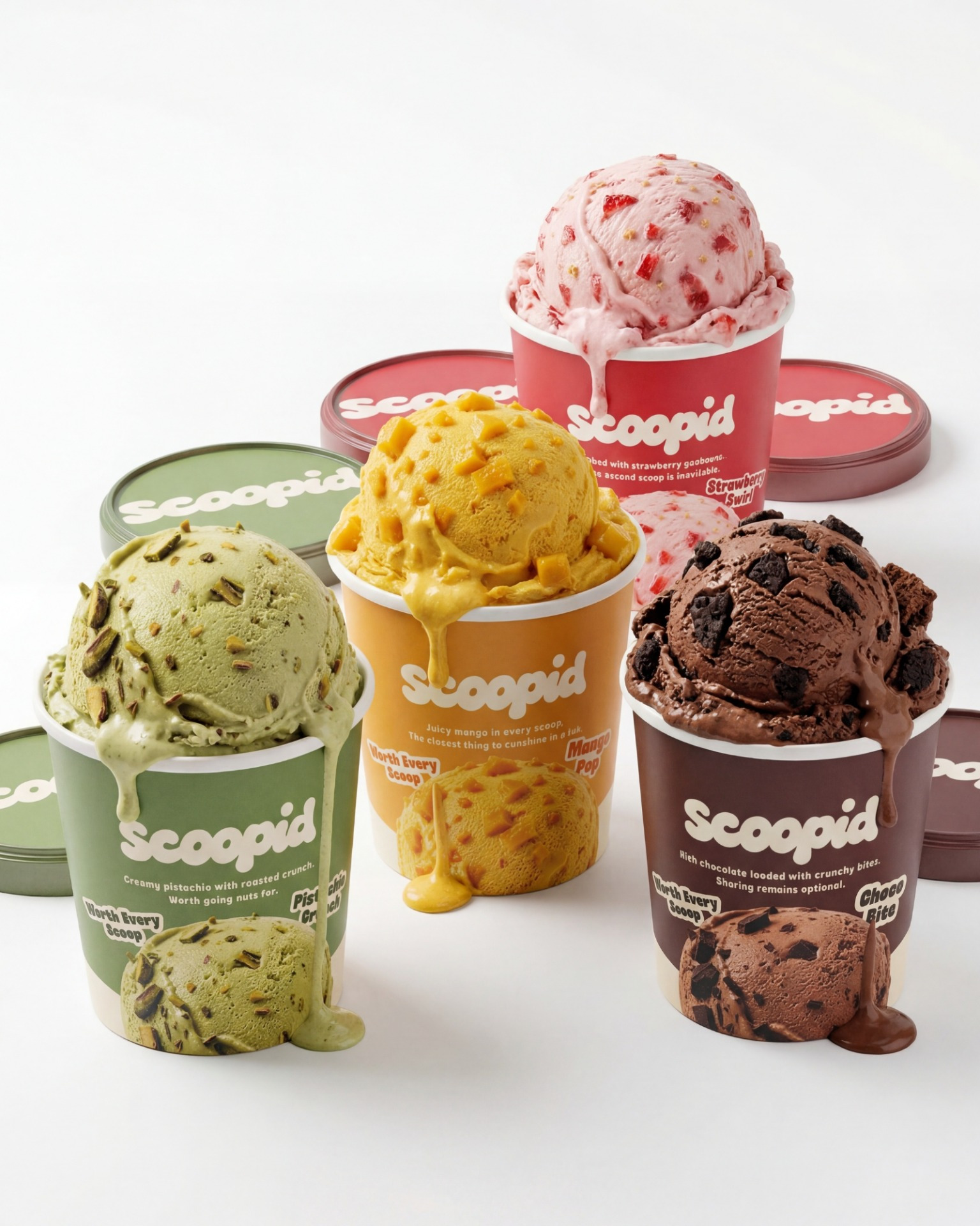 Scoopid | Ice Cream Branding & Packaging