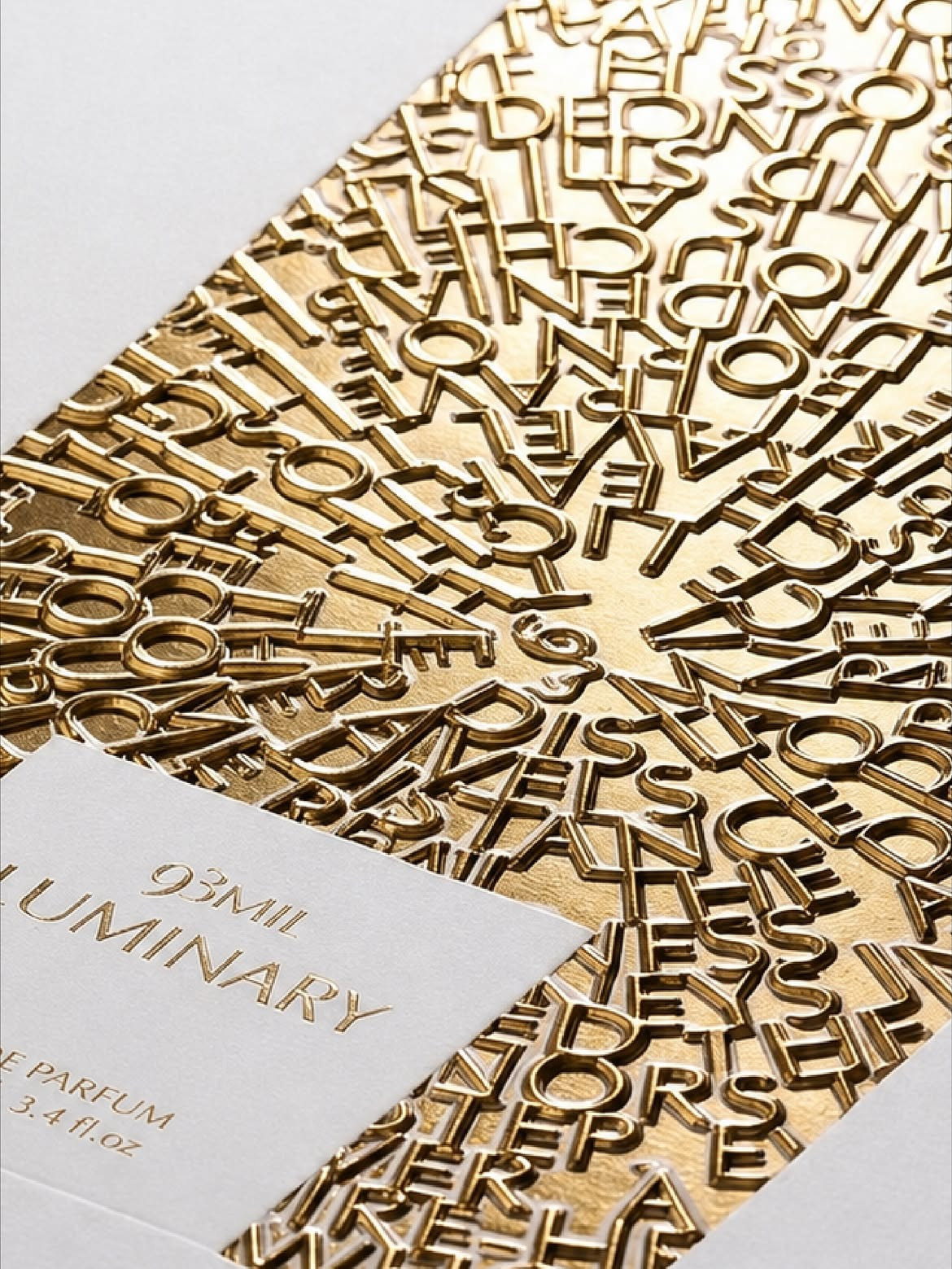 Affogato Brand Design Creates a Maximal Luxury Packaging System for 93MIL Perfumes
