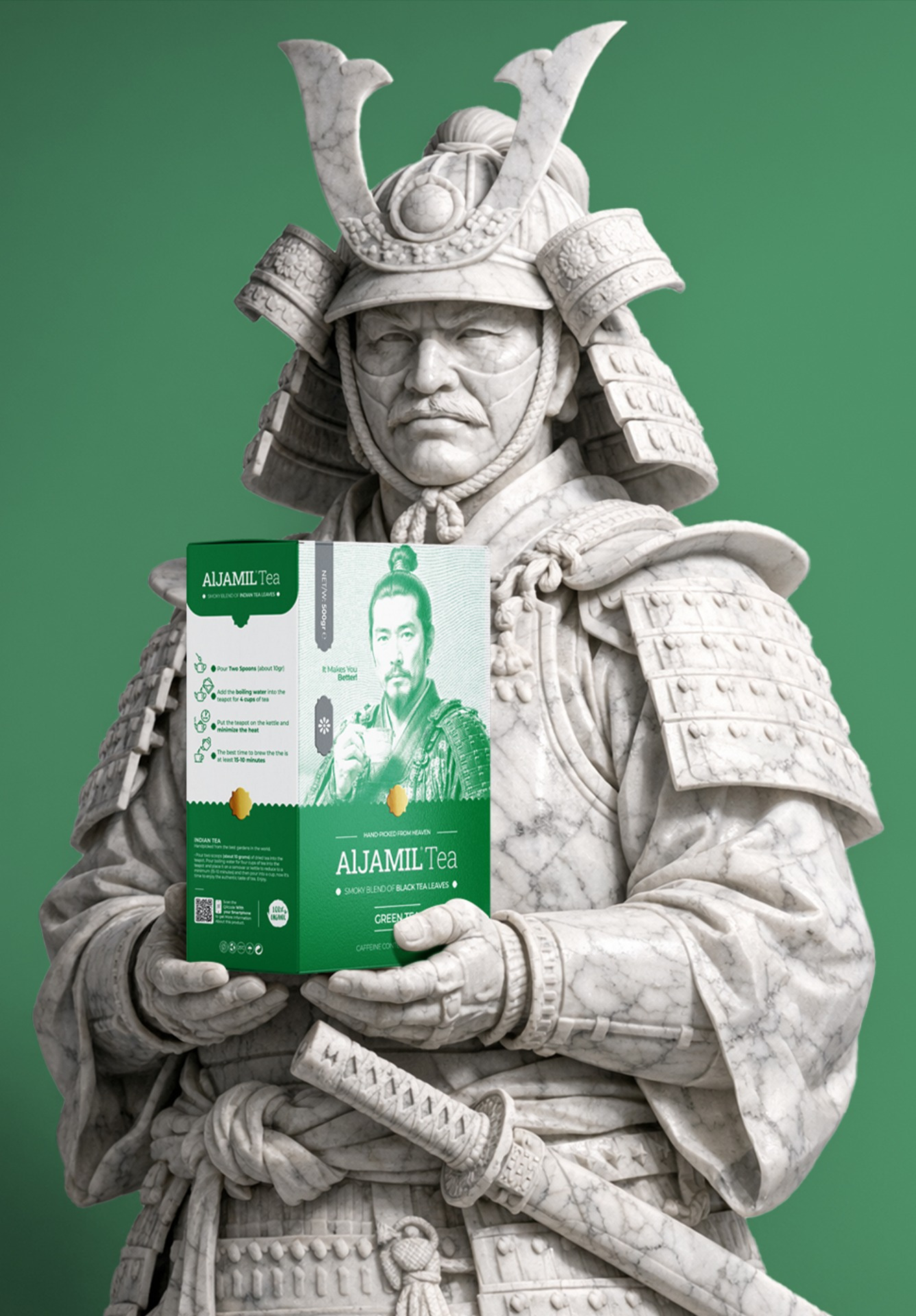 Aljamil Tea Packaging Design