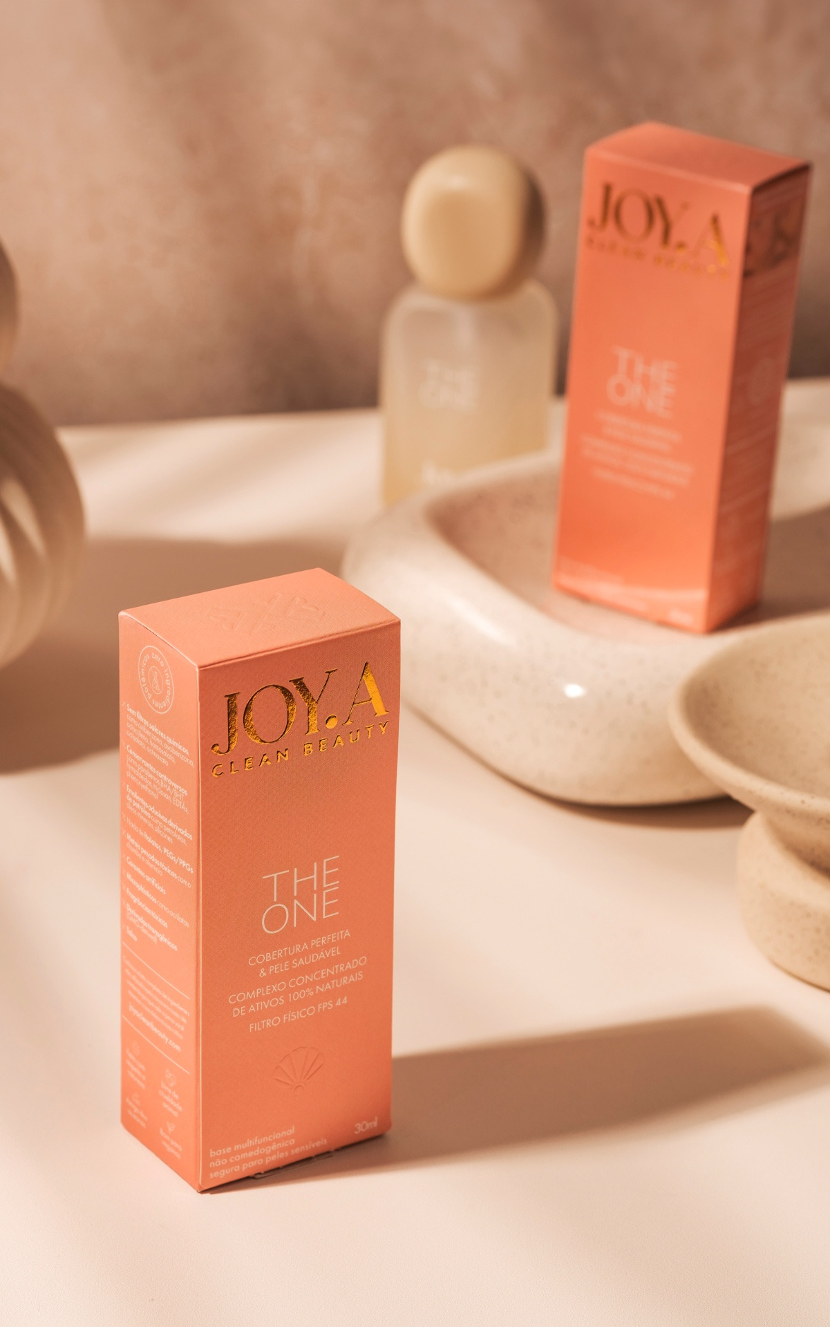 Cosmetic Packaging Design For Joy.a Clean Beauty