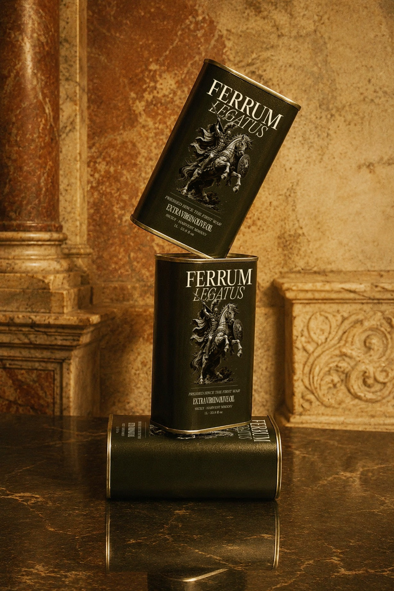 FERRUM | Olive Oil Brand Identity & Packaging
