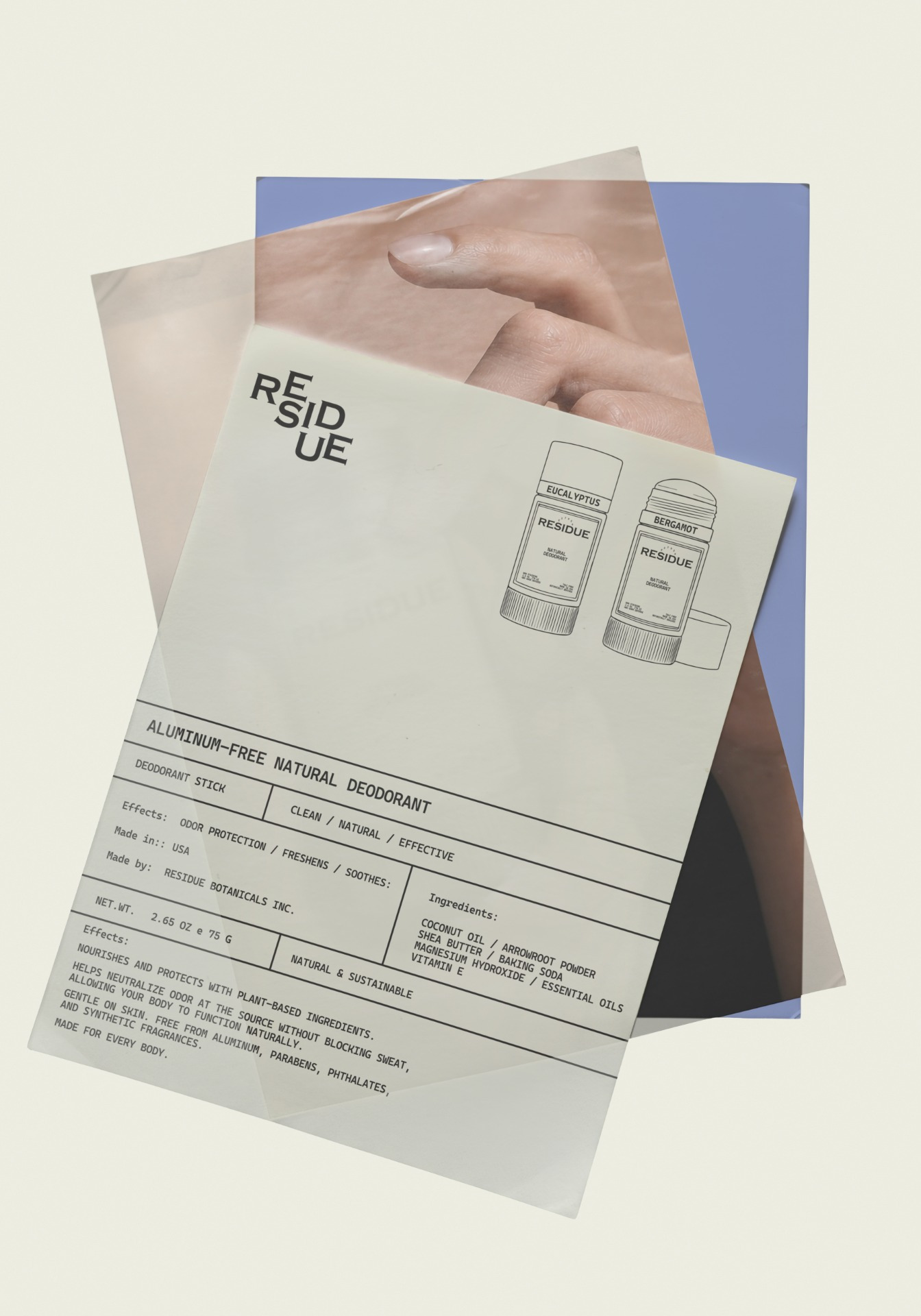 Residue — Branding & Packaging Concept