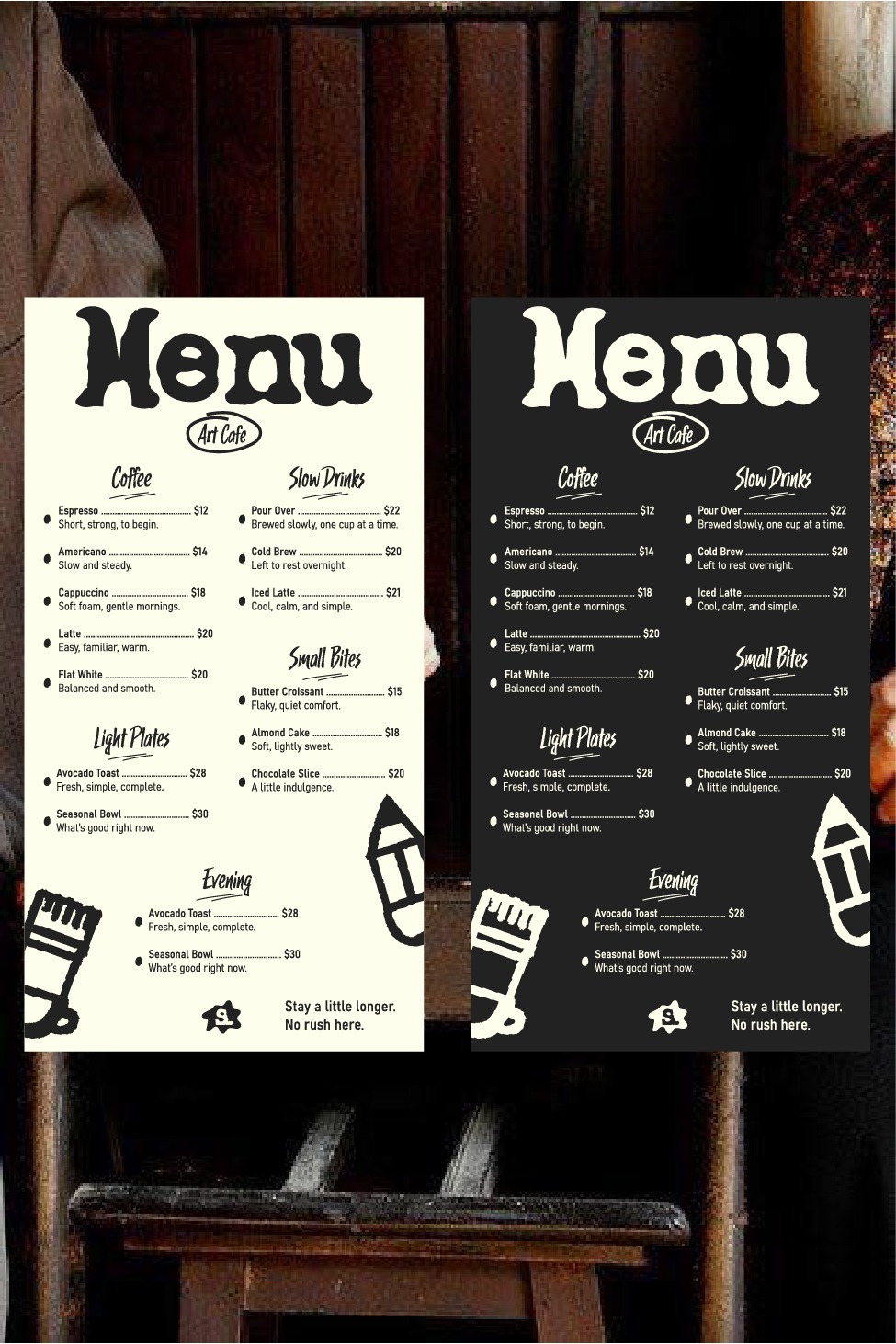 Still Life — Brand Identity & Packaging Design for a Creative Art Café