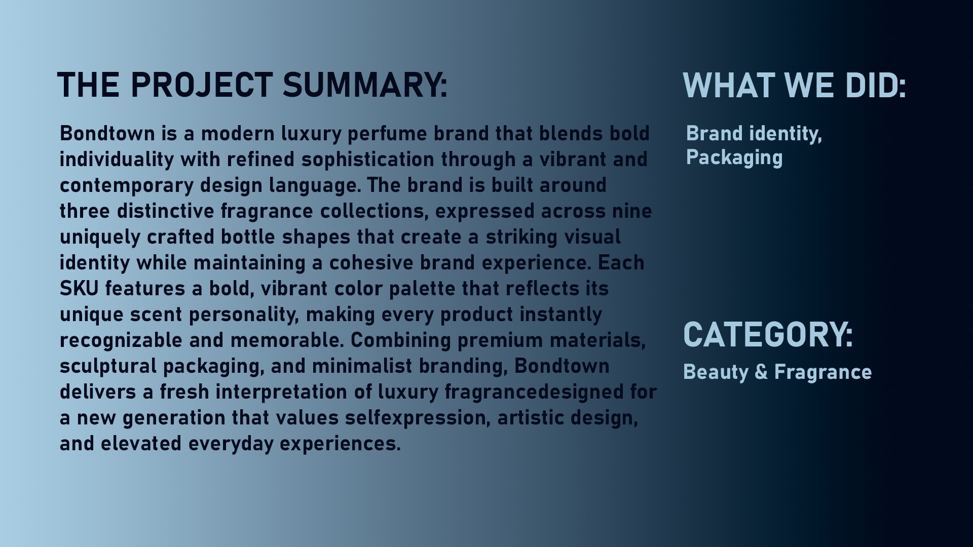 BOND TOWN | BRANDING