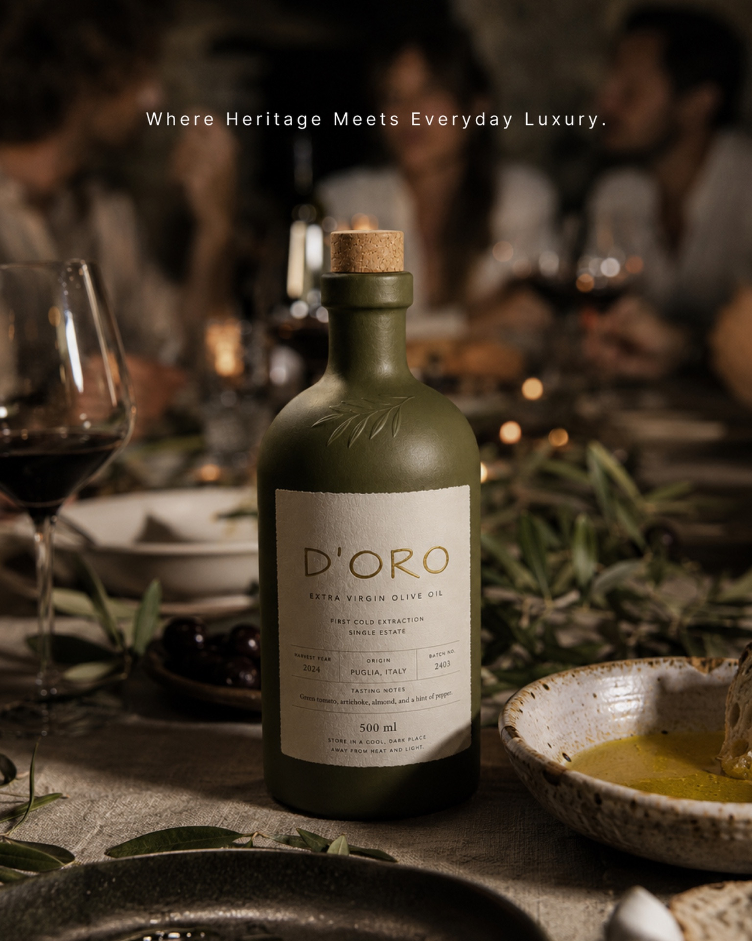 D’ORO – Extra Virgin Olive Oil