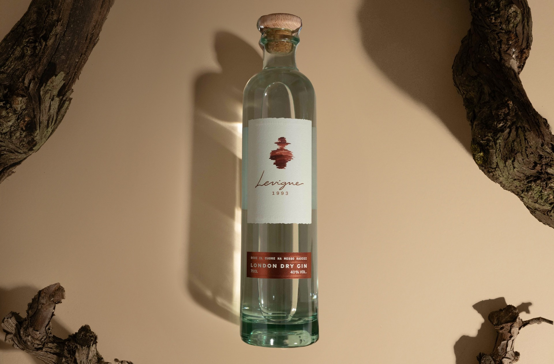 Levigne 1993: A London Dry Gin Born in the Vineyard.