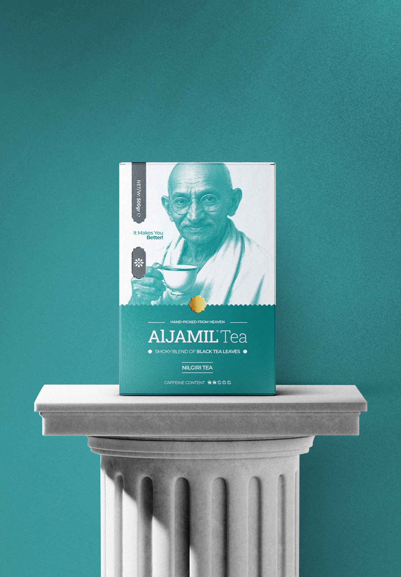Aljamil Tea Packaging Design