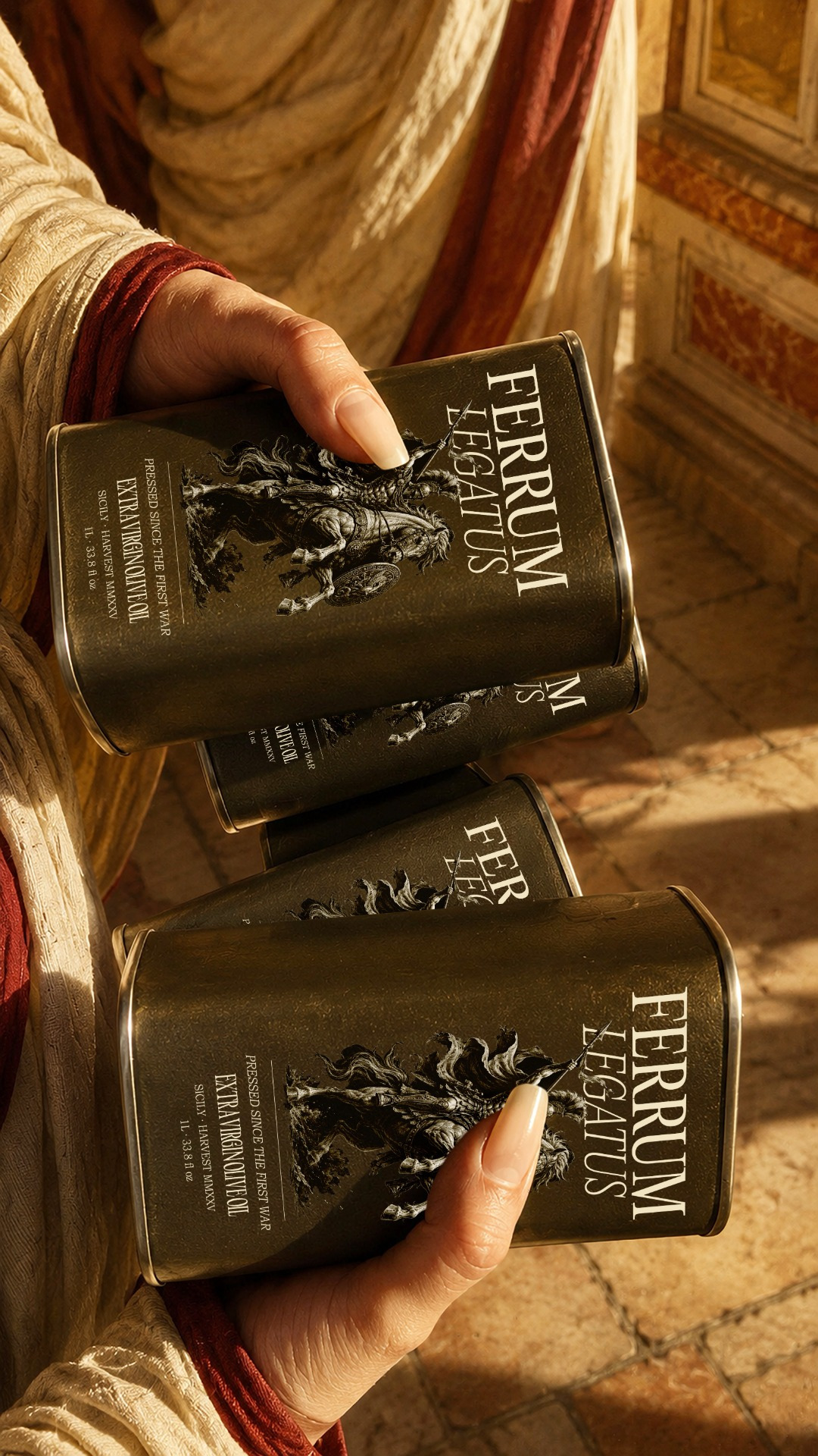 FERRUM | Olive Oil Brand Identity & Packaging