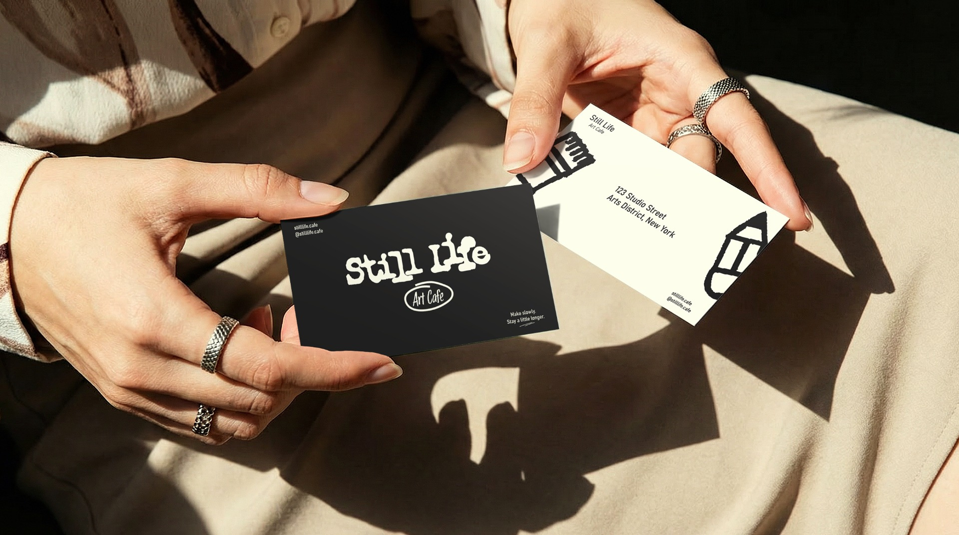 Still Life — Brand Identity & Packaging Design for a Creative Art Café