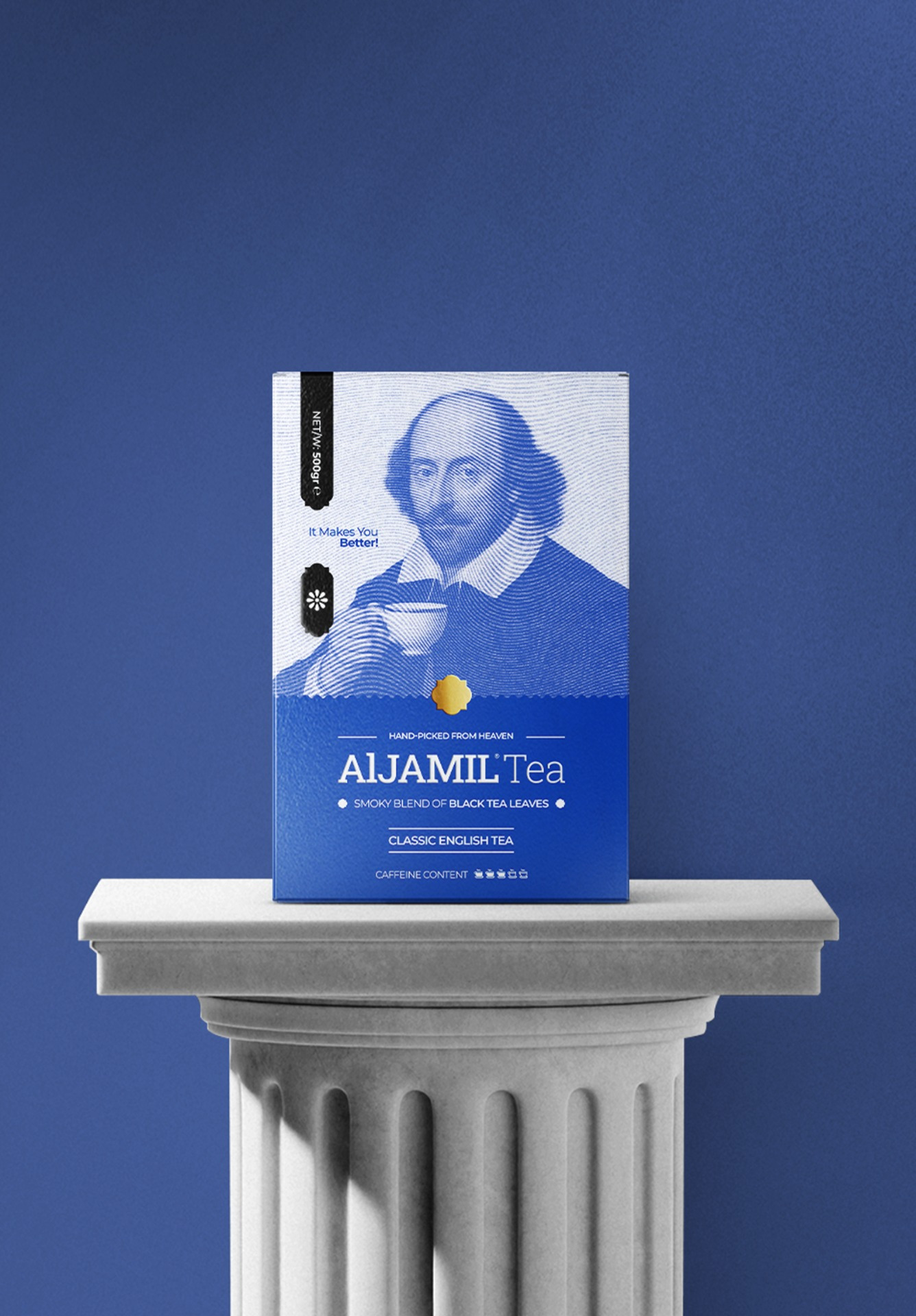 Aljamil Tea Packaging Design