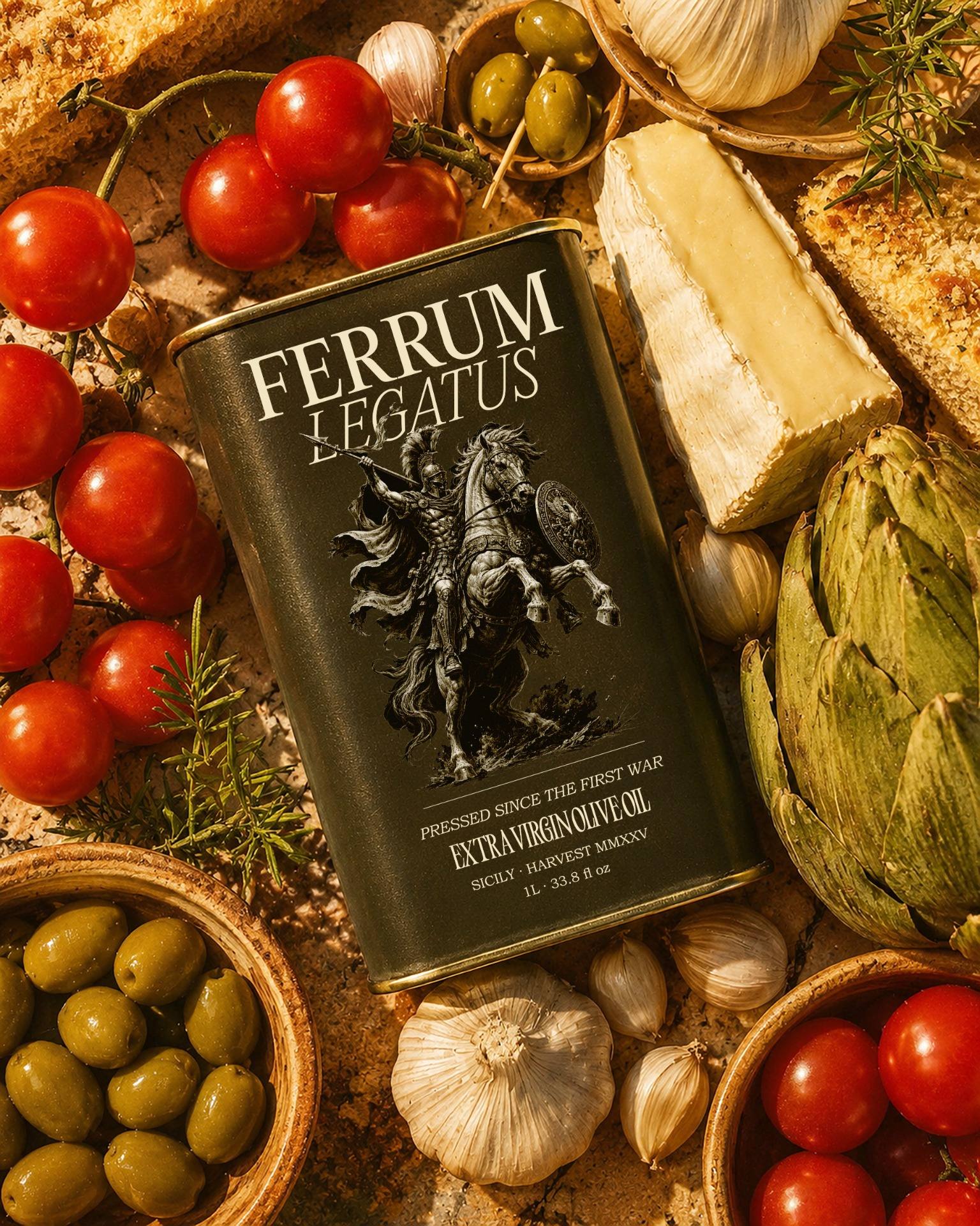 FERRUM | Olive Oil Brand Identity & Packaging