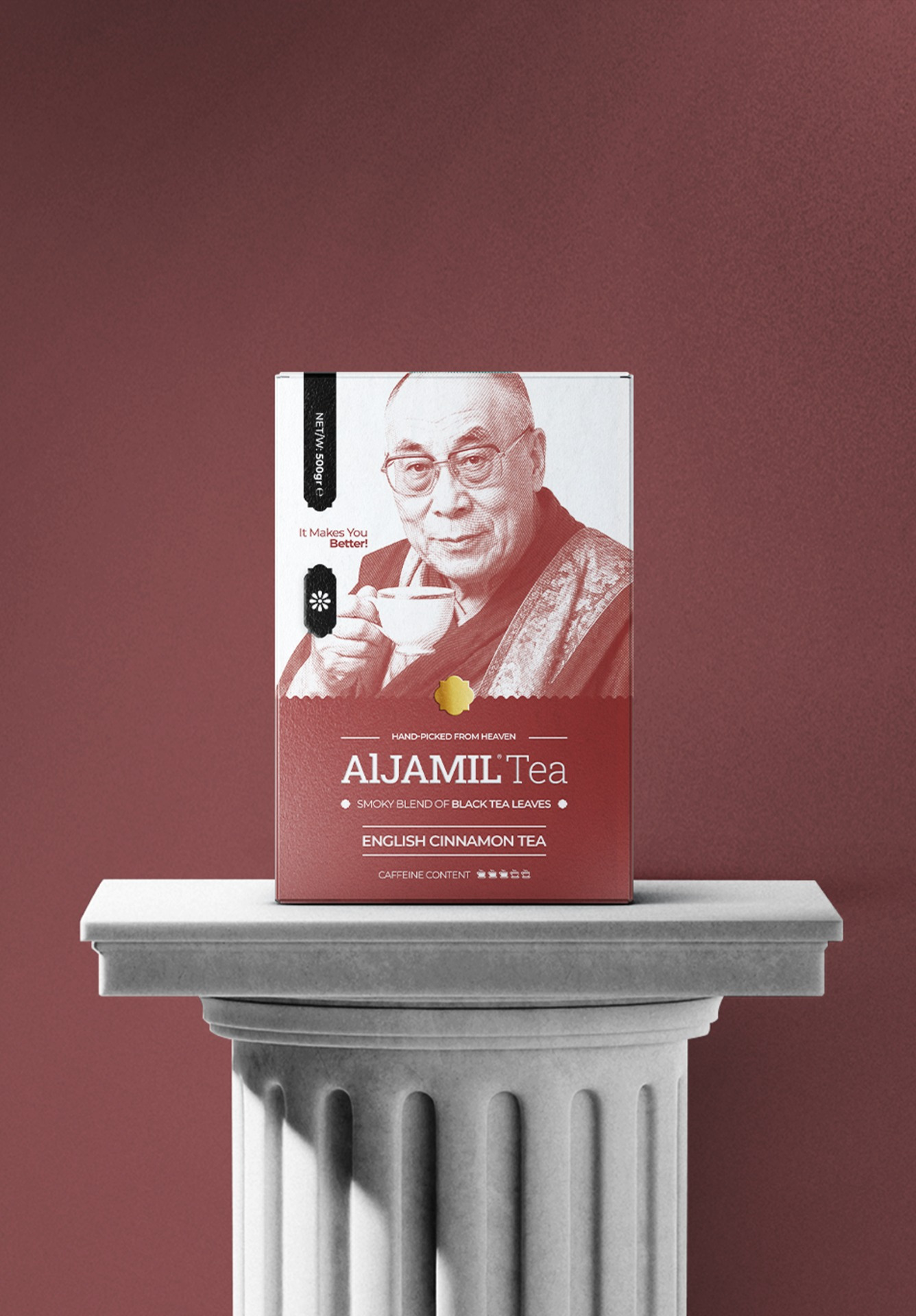 Aljamil Tea Packaging Design