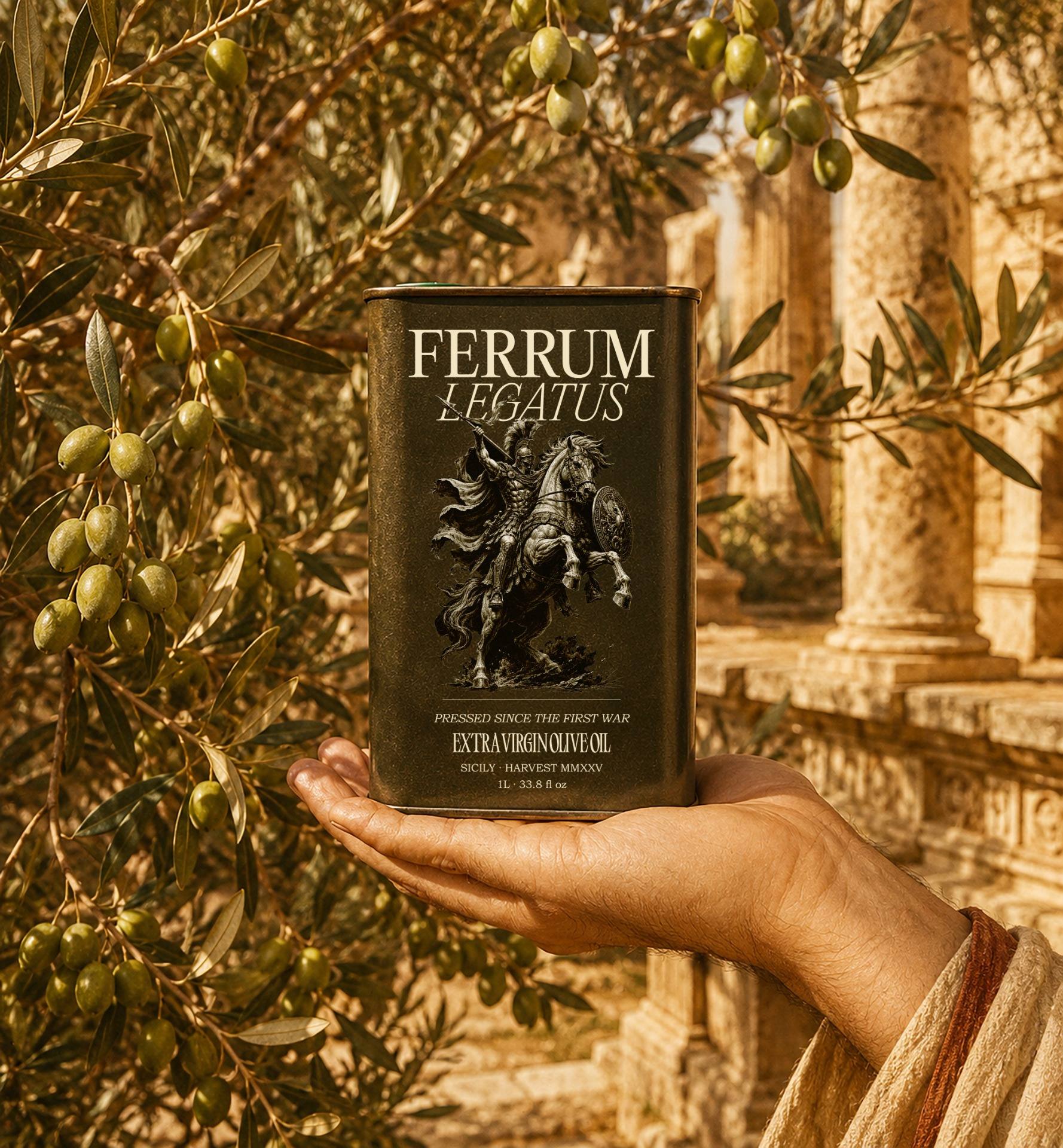 FERRUM | Olive Oil Brand Identity & Packaging
