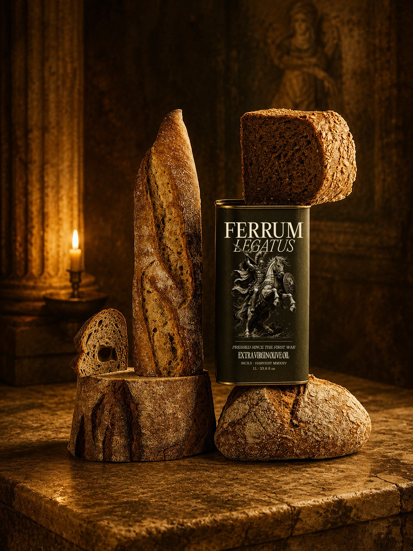 FERRUM | Olive Oil Brand Identity & Packaging