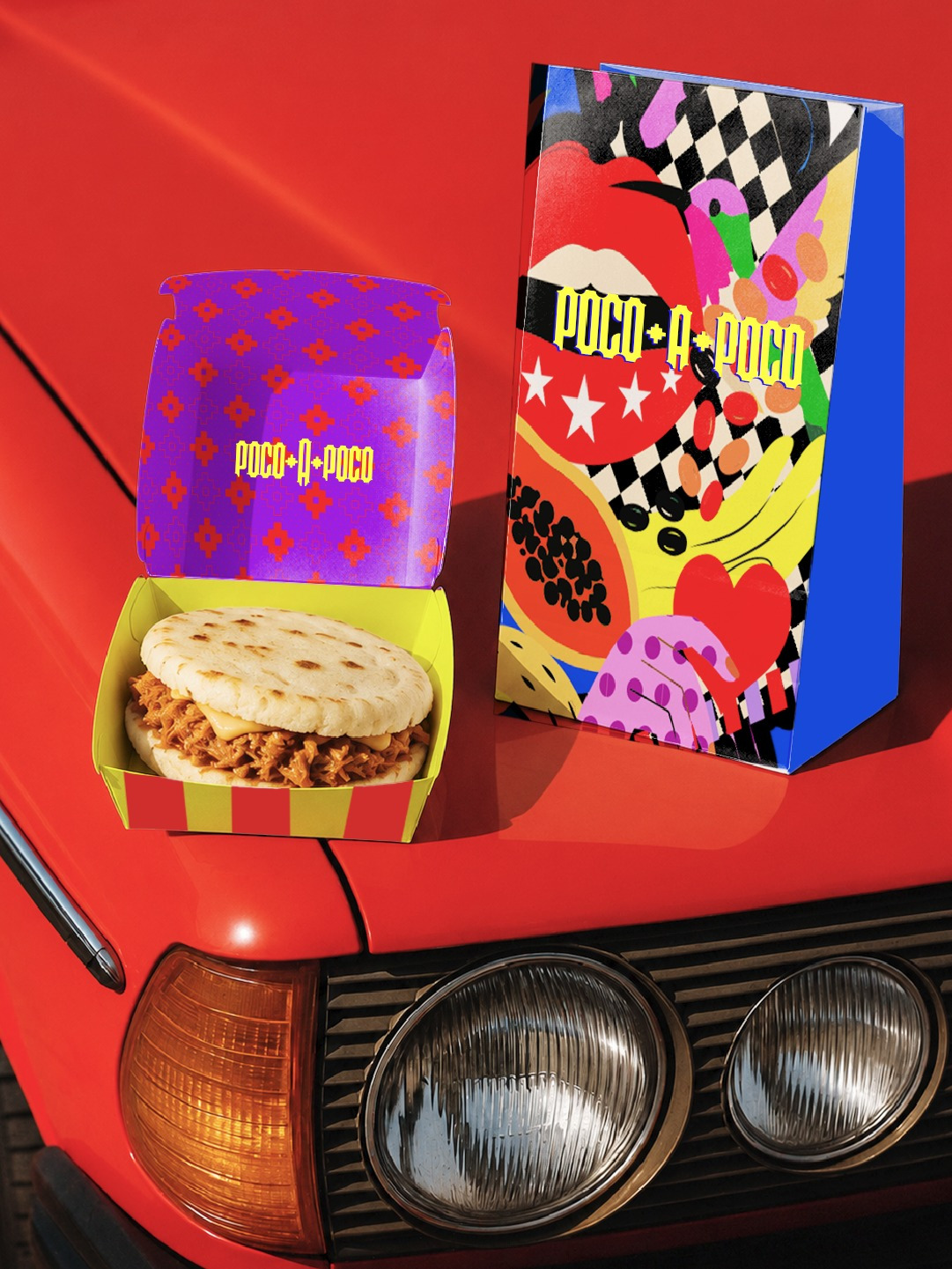 Affogato Brand Design Creates Poco a Poco with a Bold Venezuelan Identity