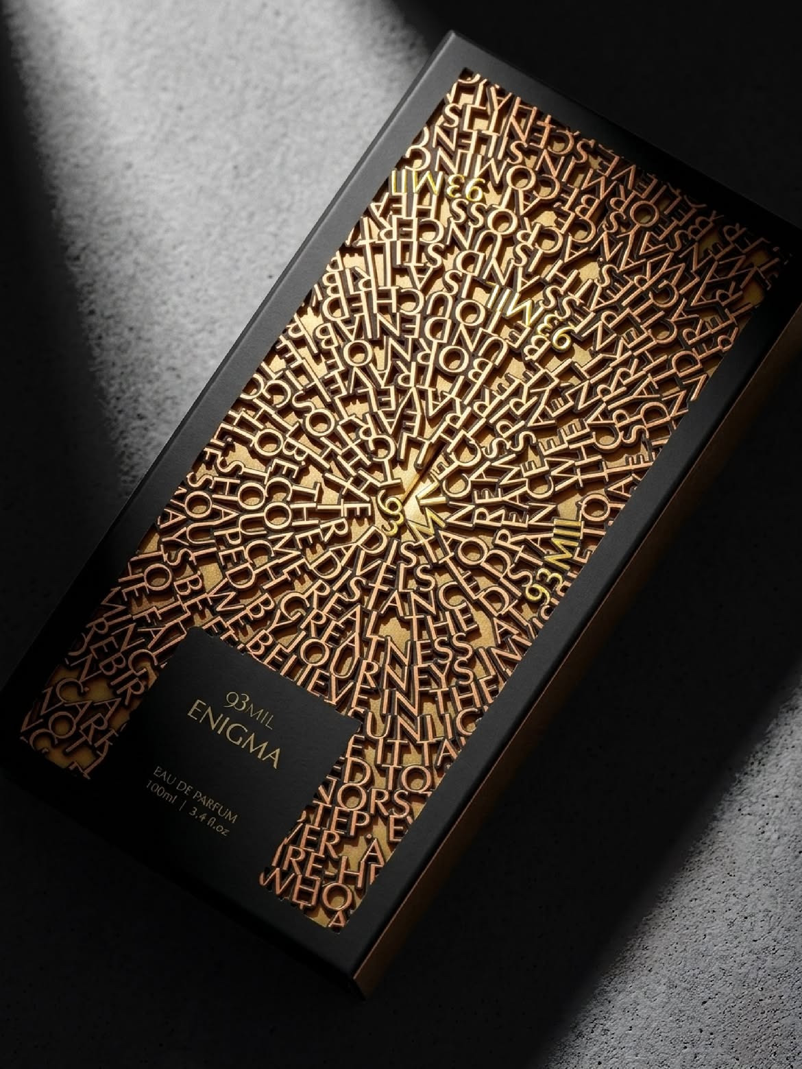 Affogato Brand Design Creates a Maximal Luxury Packaging System for 93MIL Perfumes
