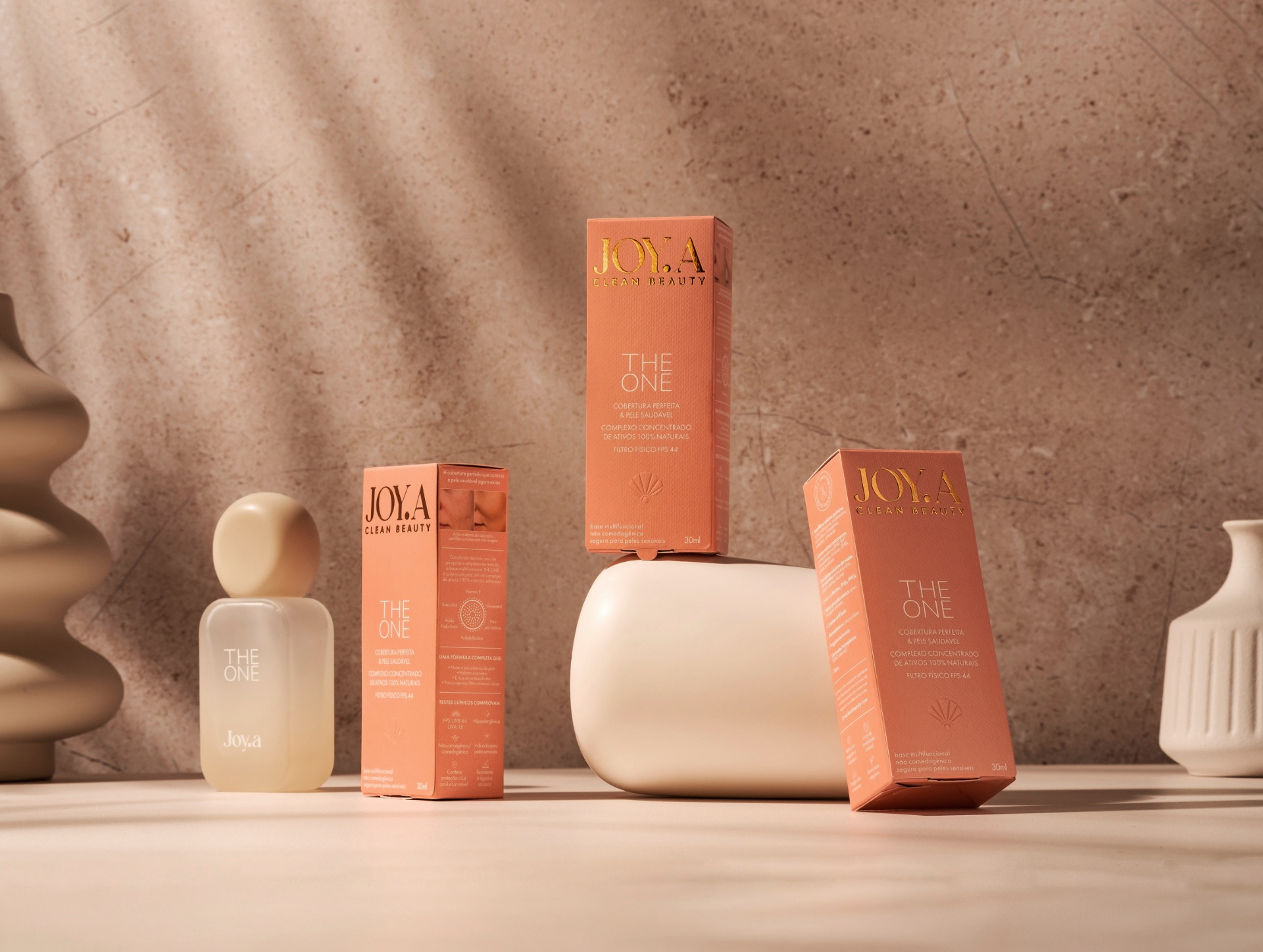 Cosmetic Packaging Design For Joy.a Clean Beauty