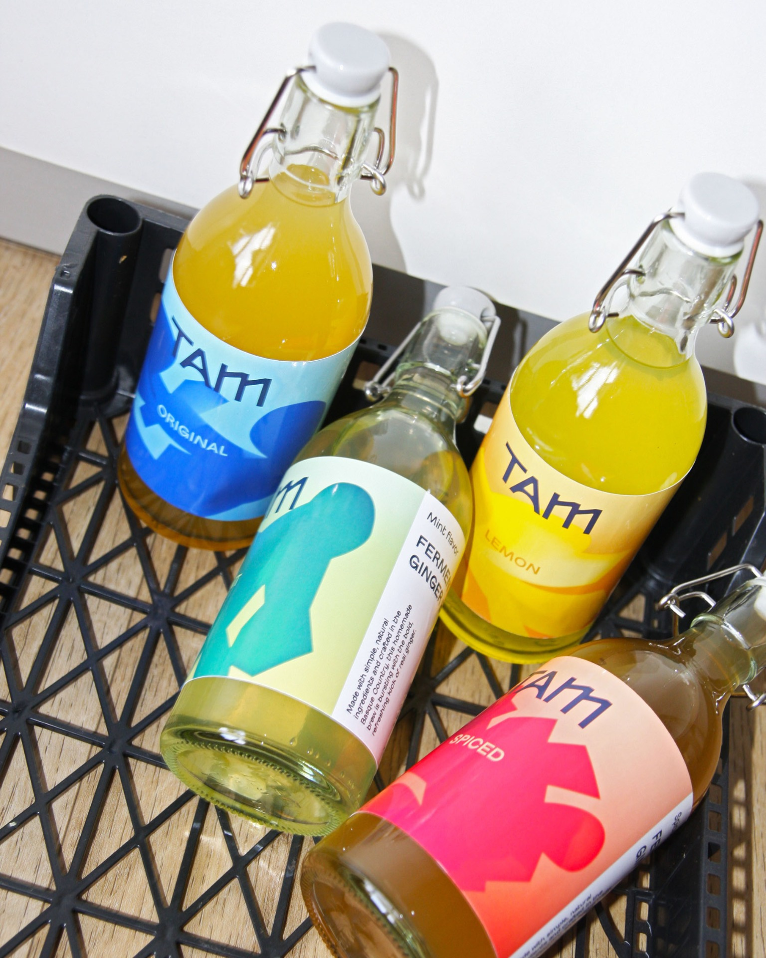 Tam Ginger Beer Packaging