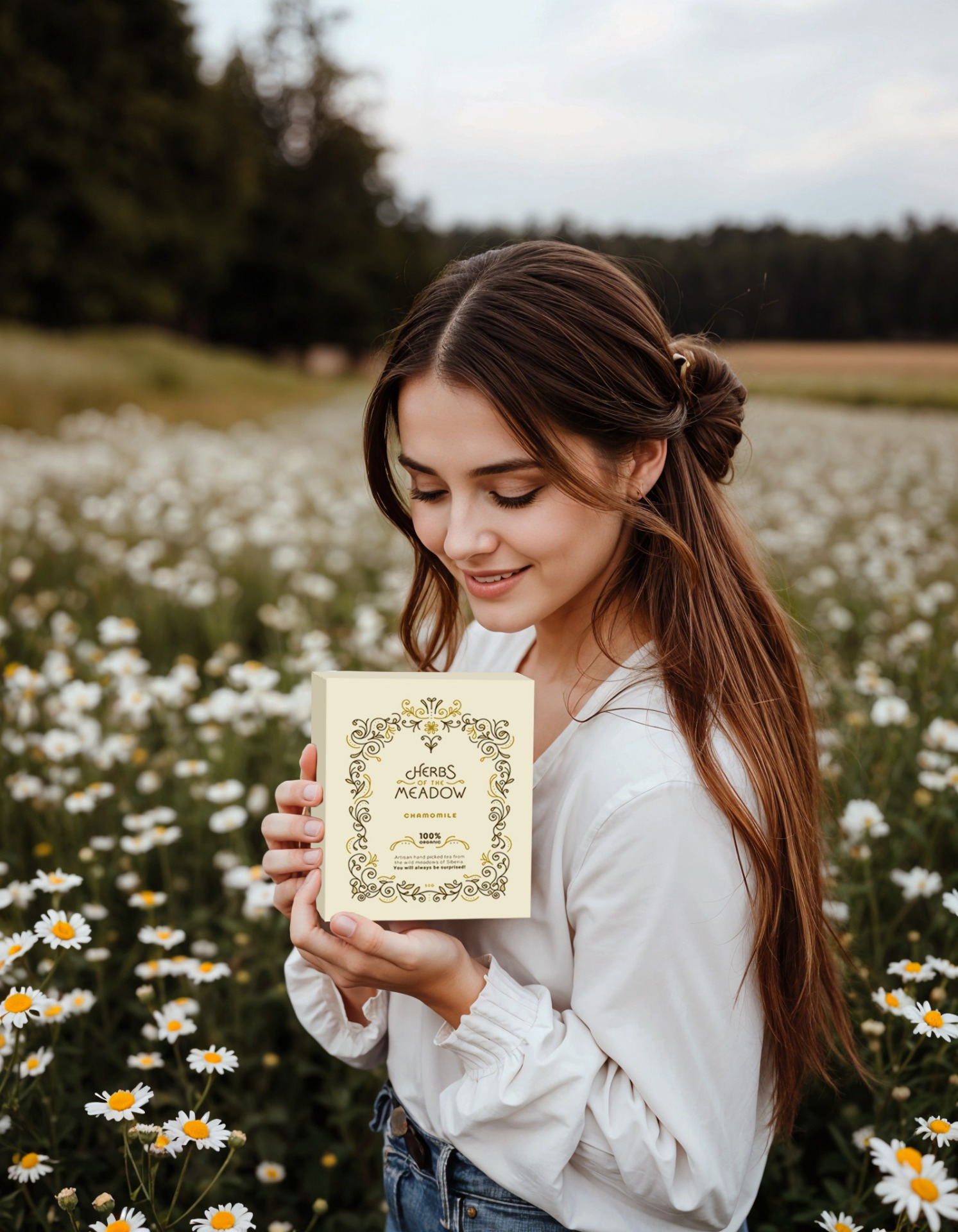 Herbs of the Meadow – Tea Branding