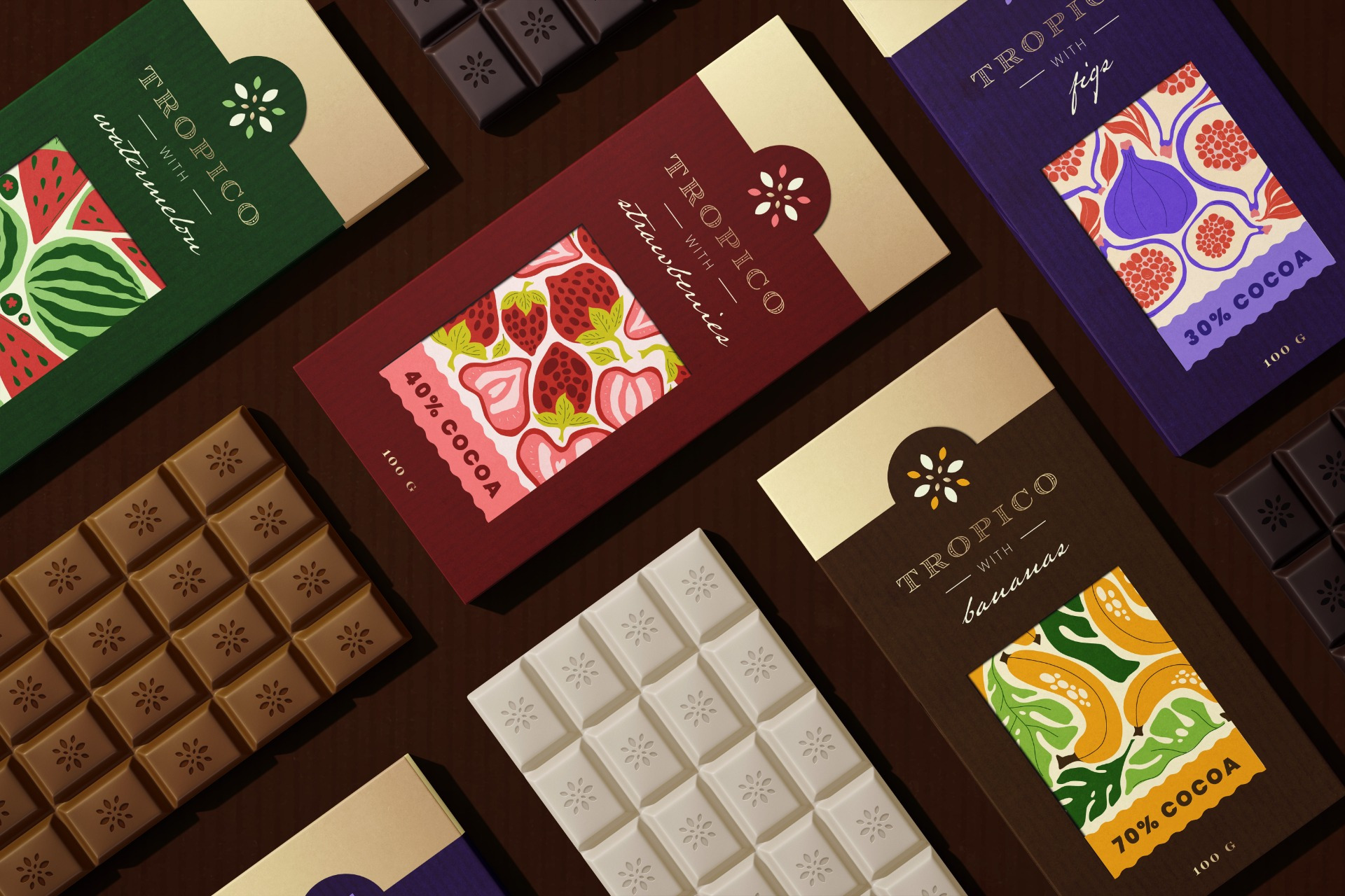 Tropico Chocolate – Brand Identity