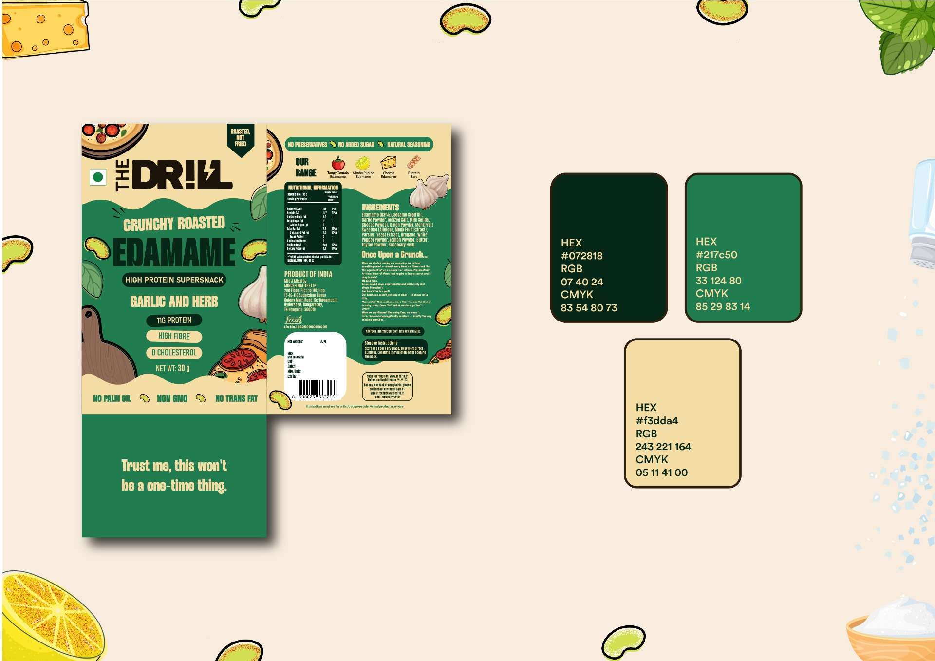 Edamame – Sachet packaging