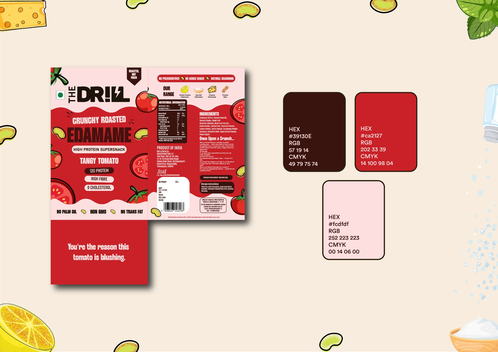 Edamame – Sachet packaging