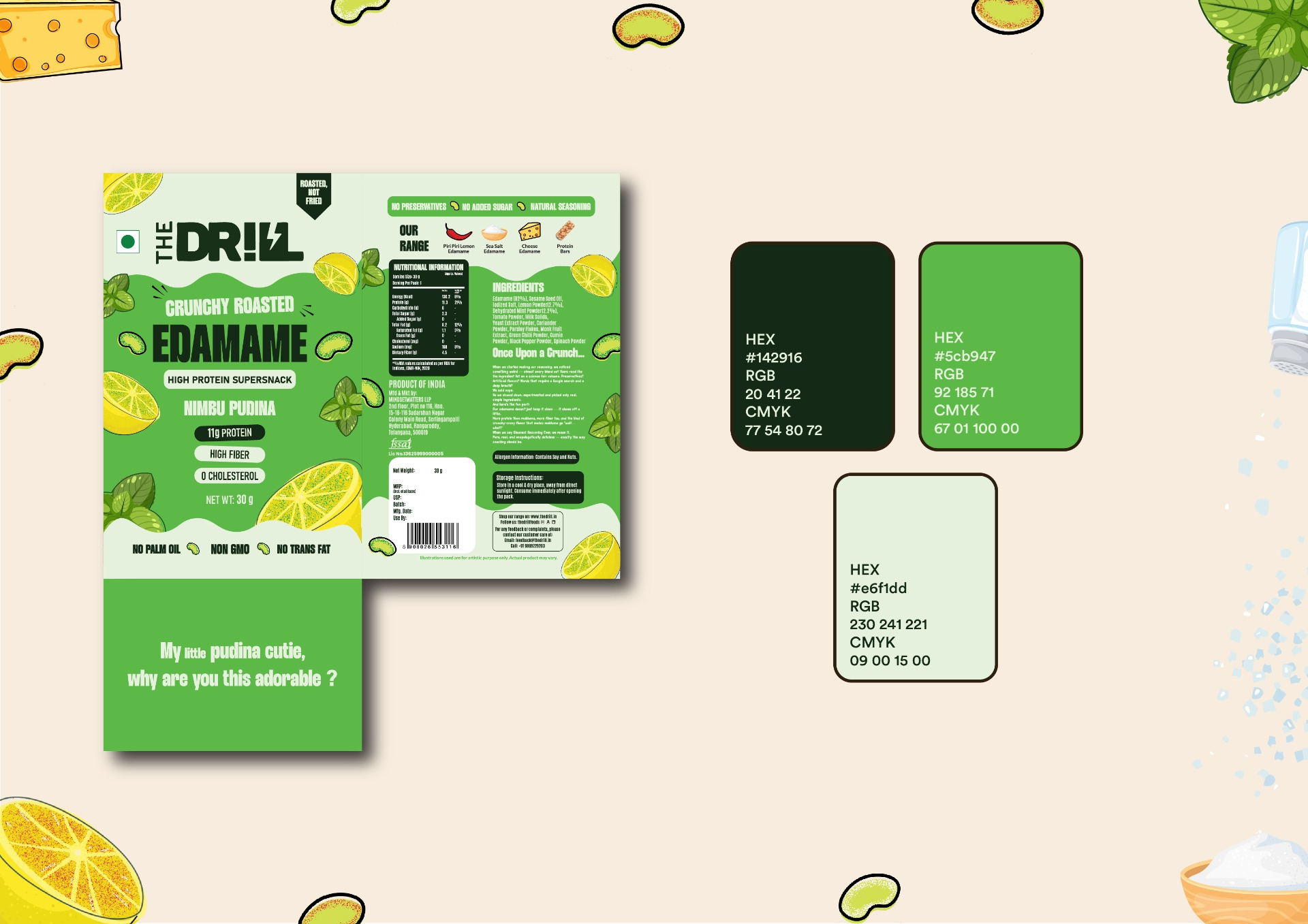 Edamame – Sachet packaging