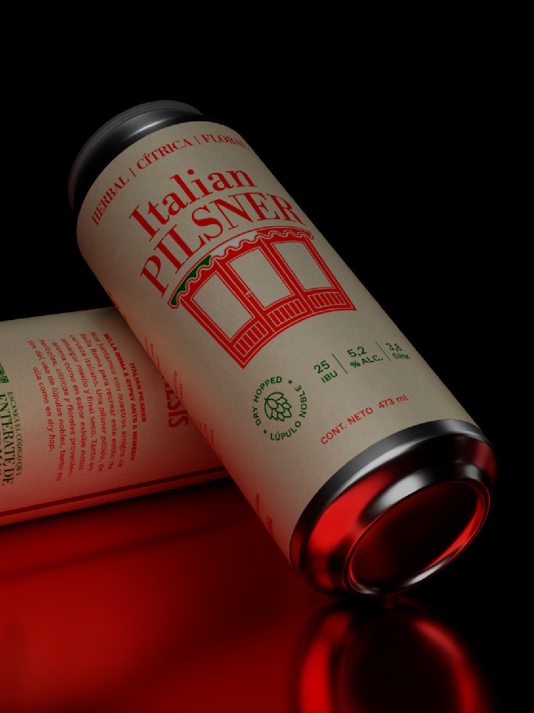 Italian Pilsner | Bella Roma × Nemesis × Gypsy Ants