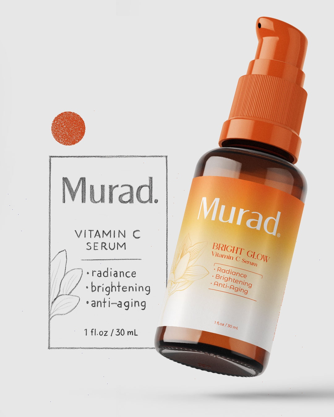 Murad Skincare Serum Packaging Redesign