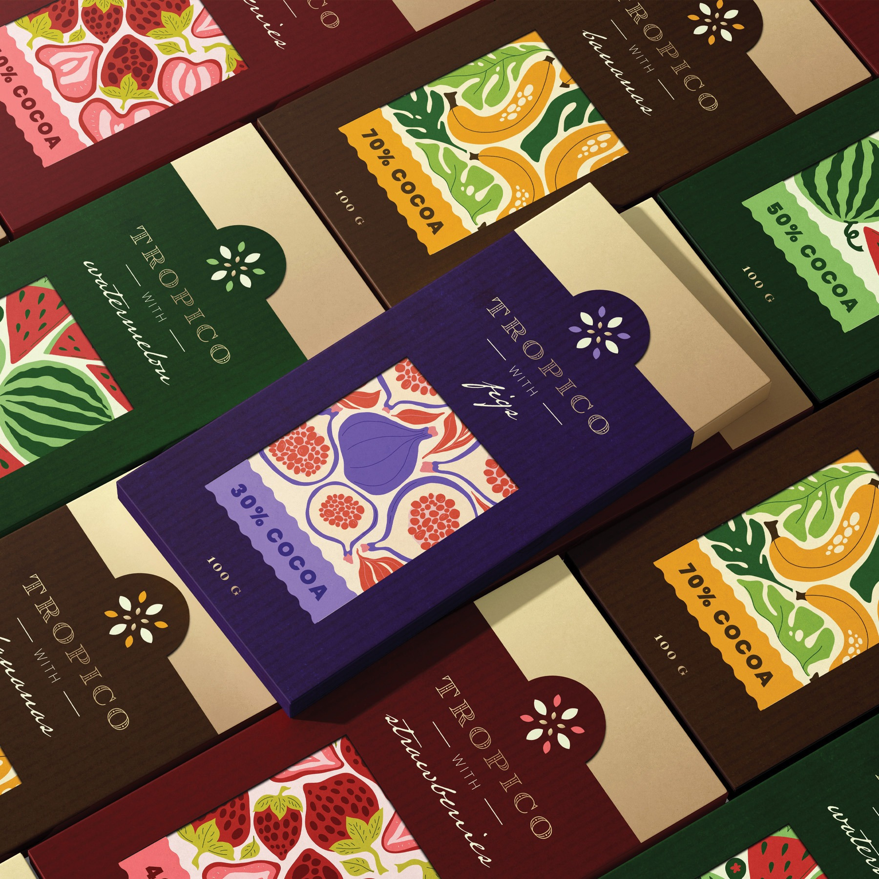 Tropico Chocolate – Brand Identity