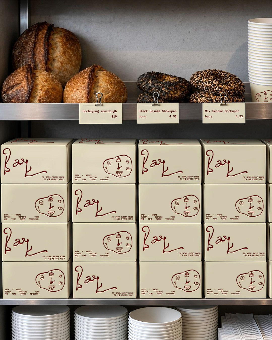 Baek Korean Bakery Inspired by Traditional Flavors