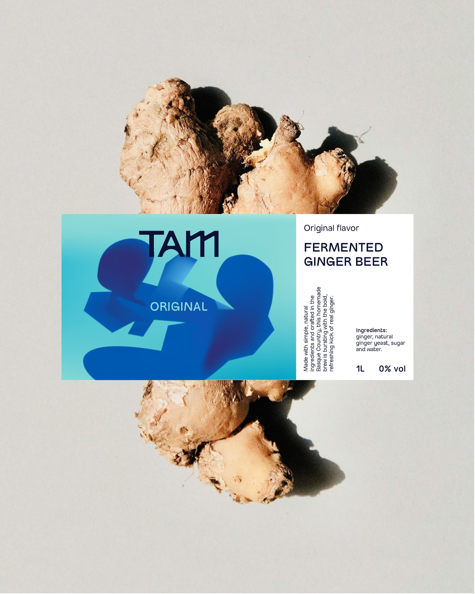 Tam Ginger Beer Packaging