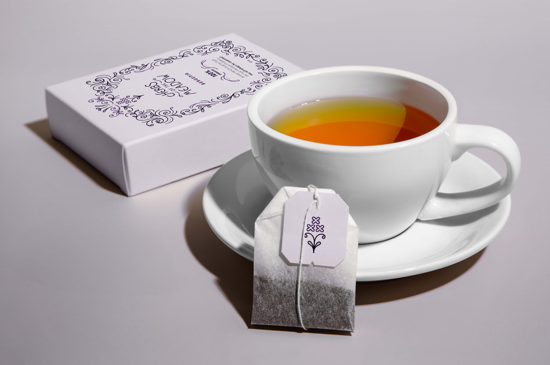 Herbs of the Meadow – Tea Branding