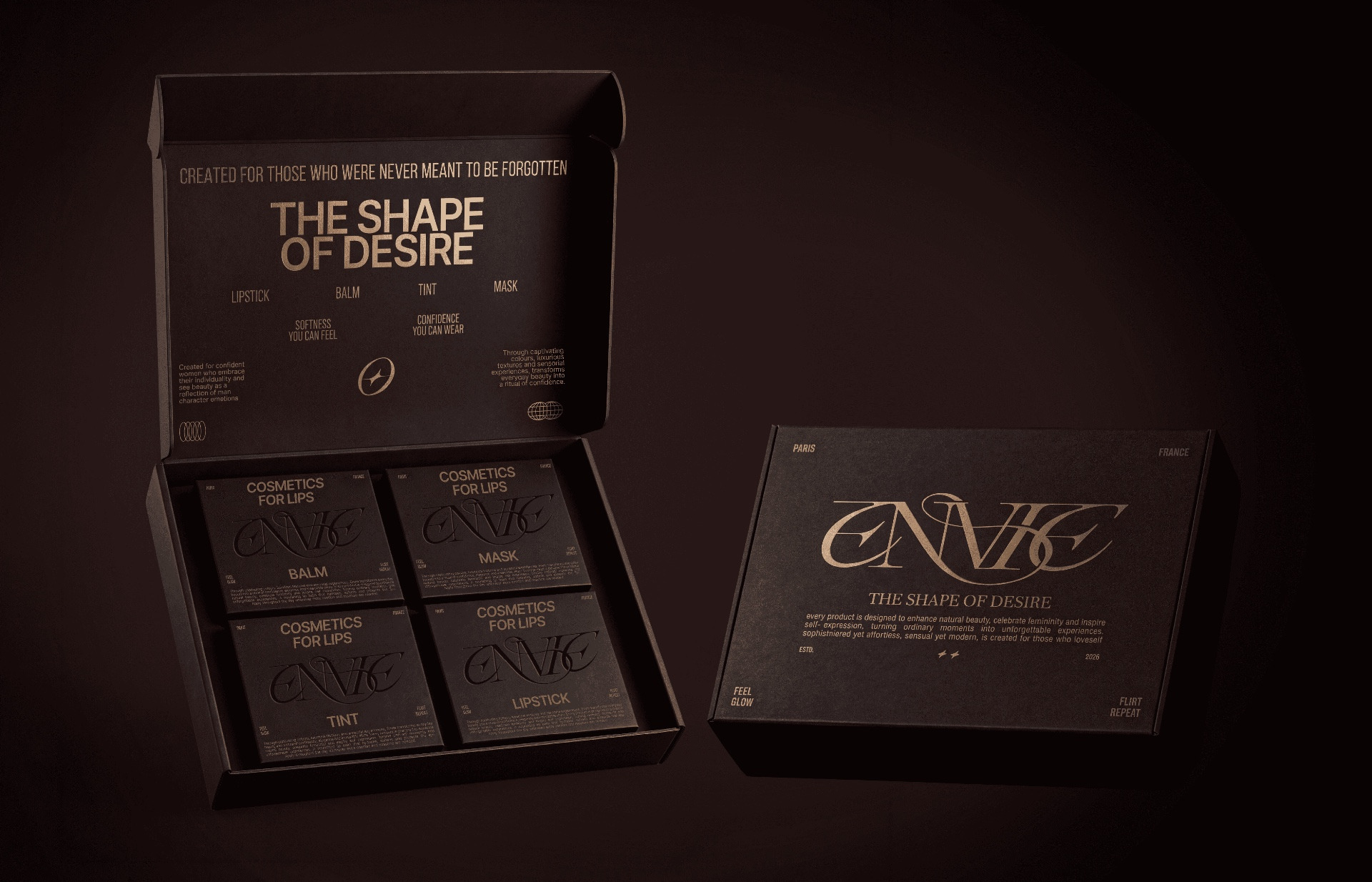 ENVIE, cosmetics for lips