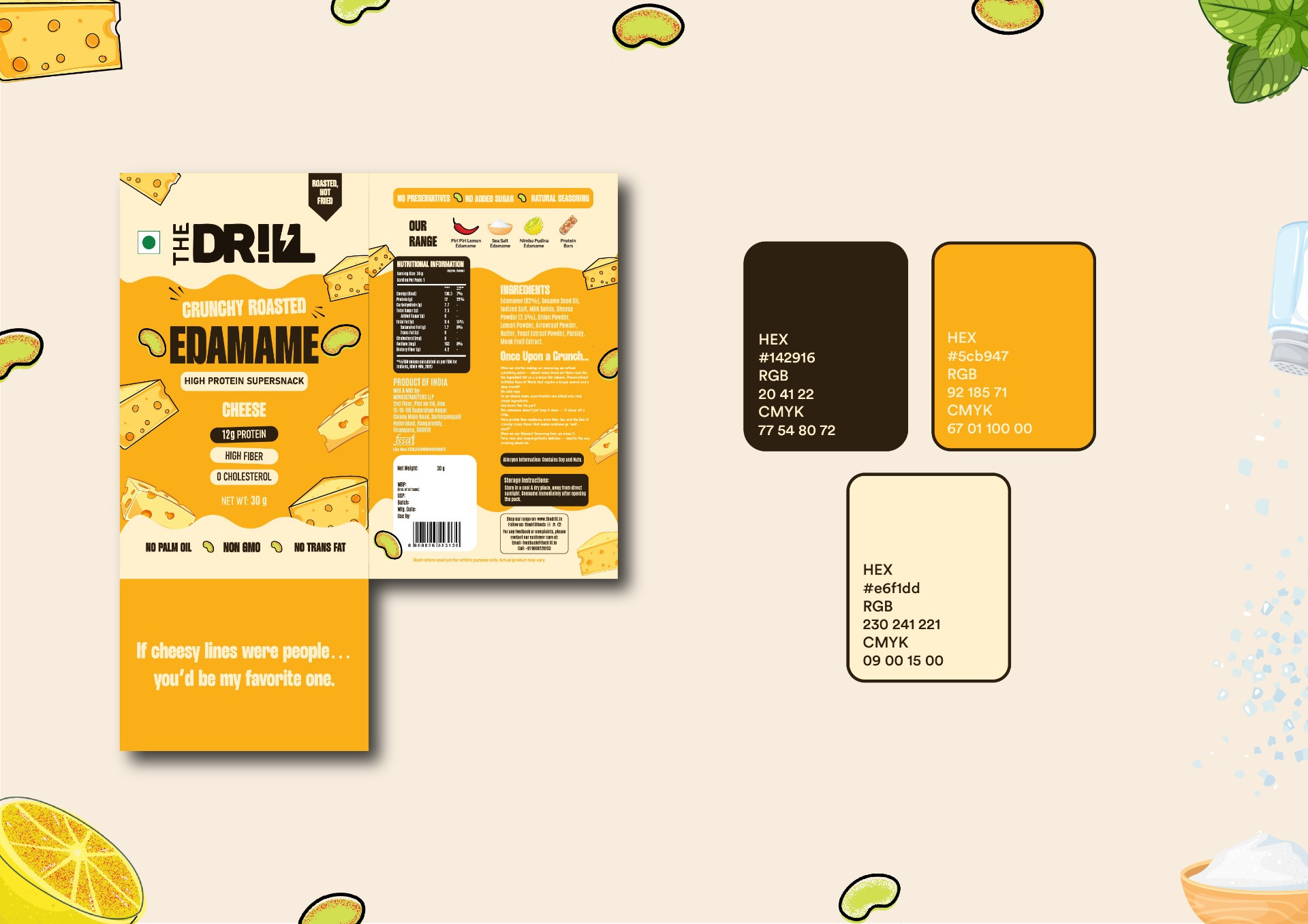 Edamame – Sachet packaging