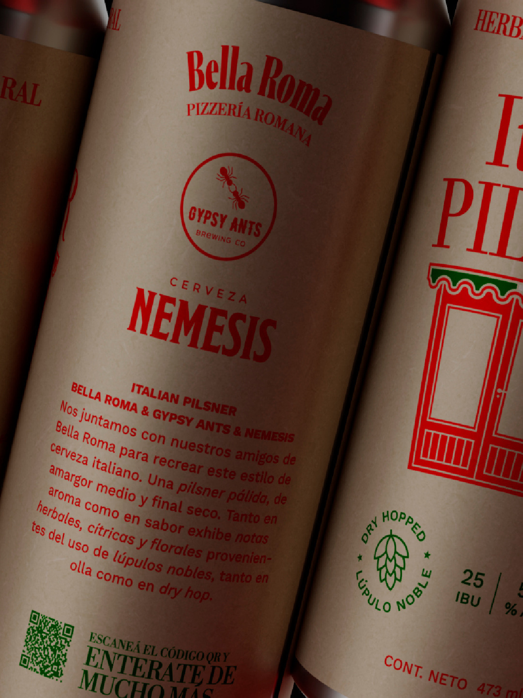 Italian Pilsner | Bella Roma × Nemesis × Gypsy Ants
