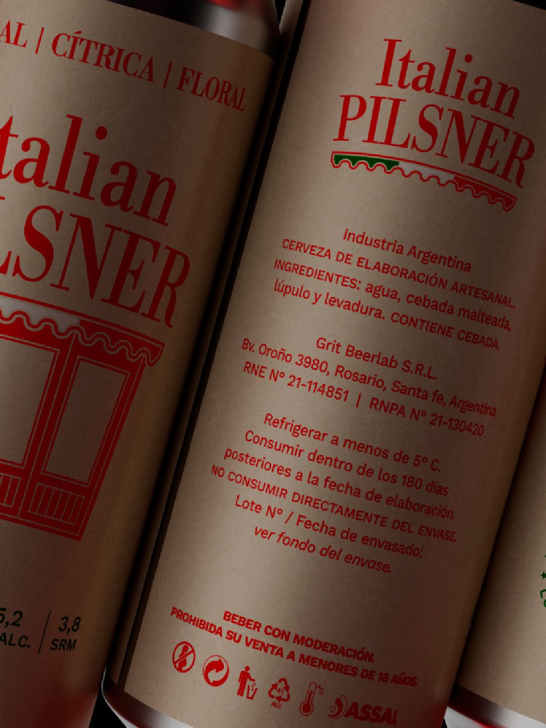 Italian Pilsner | Bella Roma × Nemesis × Gypsy Ants