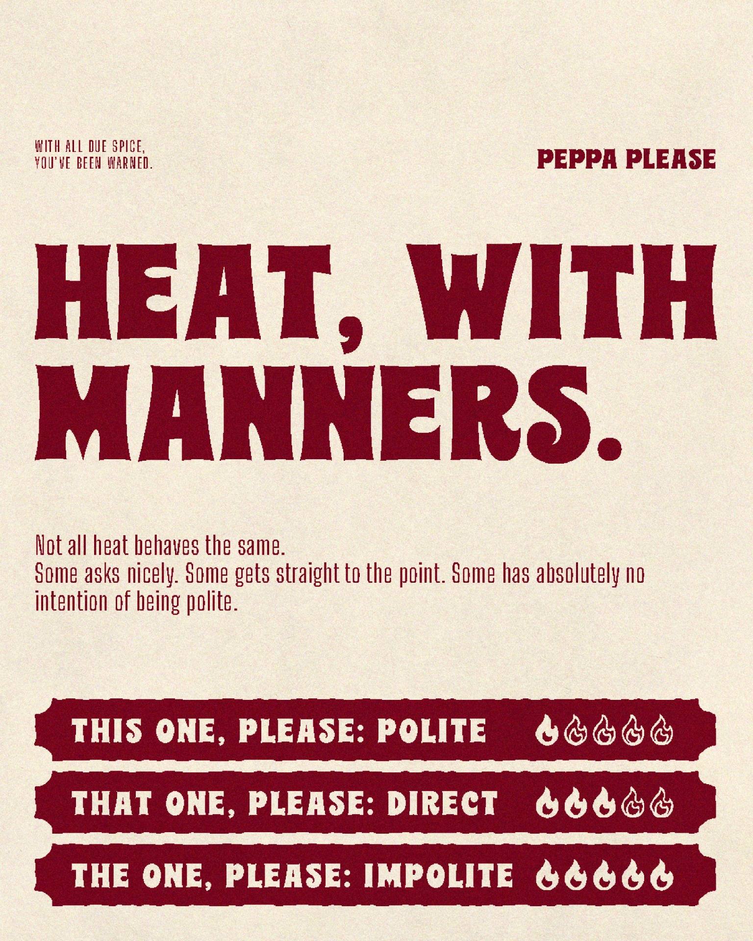 PEPPA PLEASE – Hot Sauce