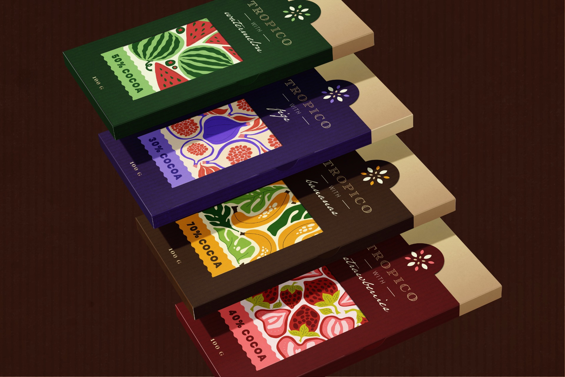 Tropico Chocolate – Brand Identity