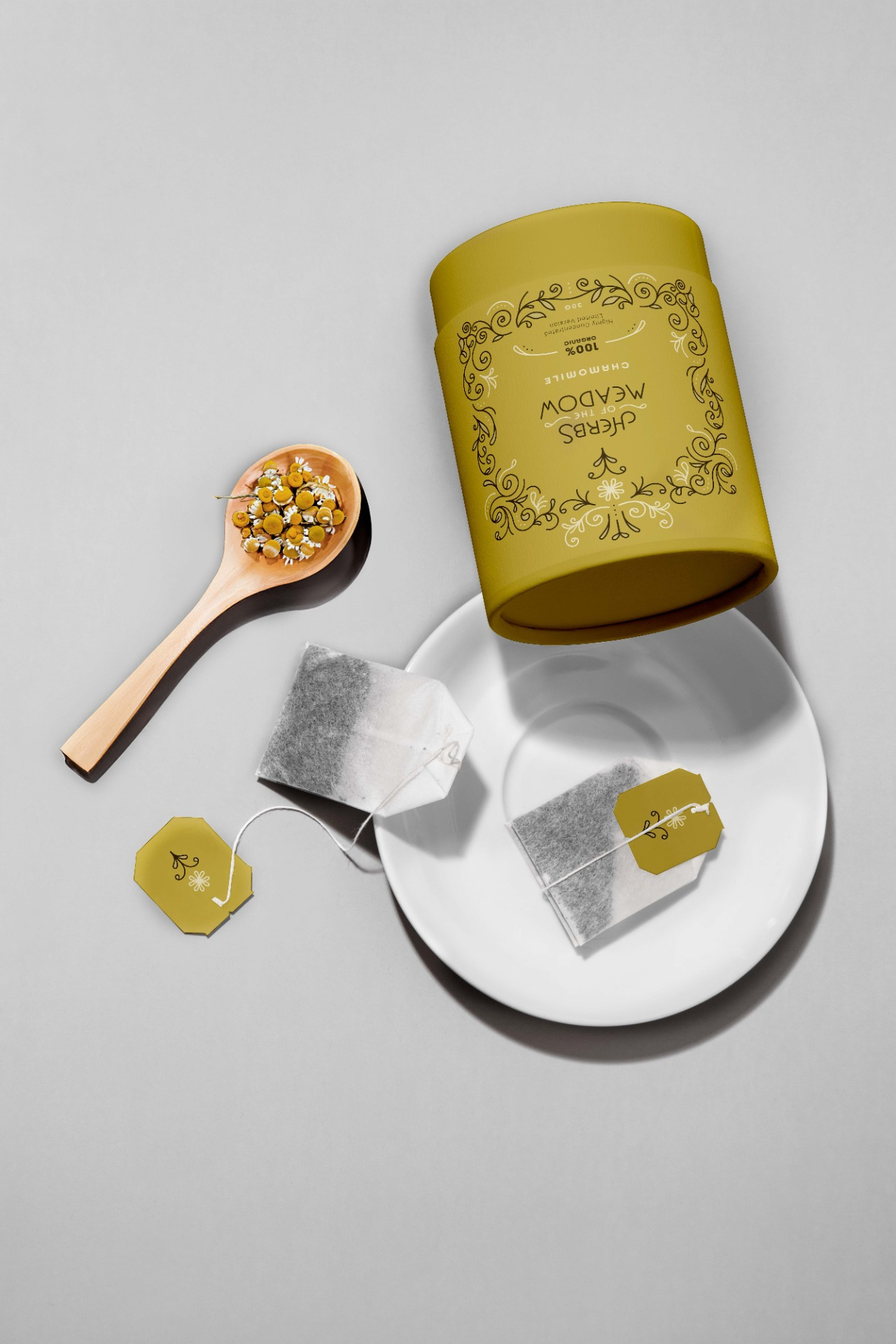 Herbs of the Meadow – Tea Branding