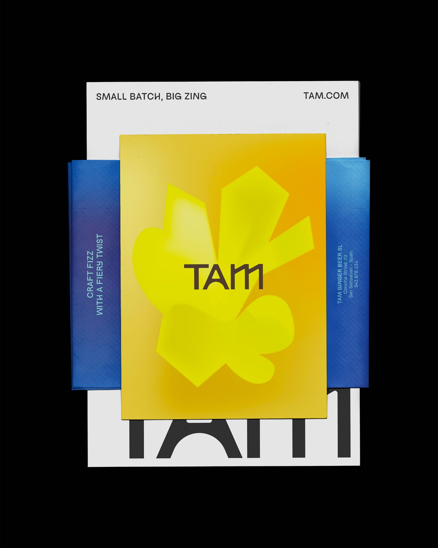 Tam Ginger Beer Packaging