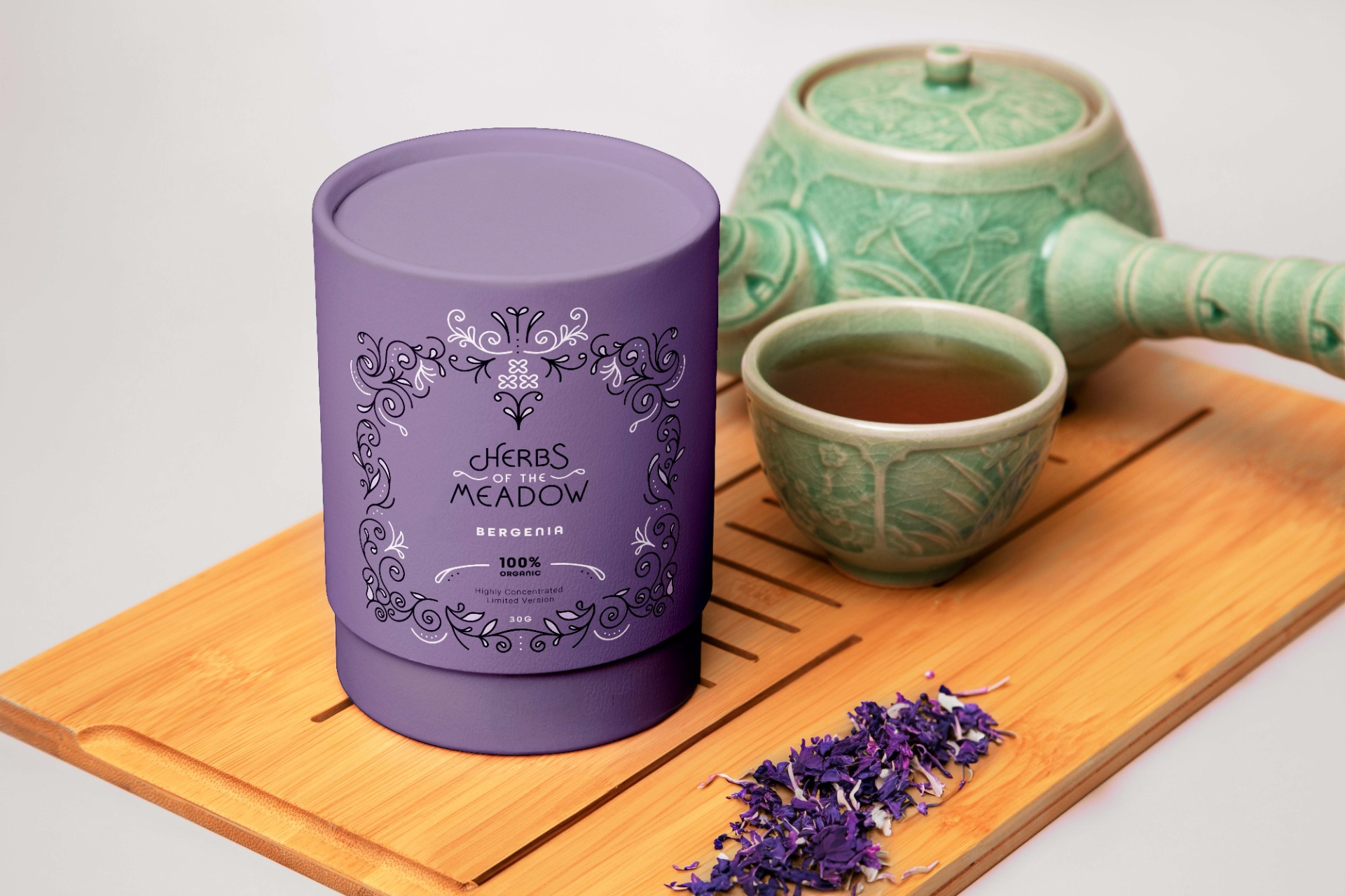 Herbs of the Meadow – Tea Branding